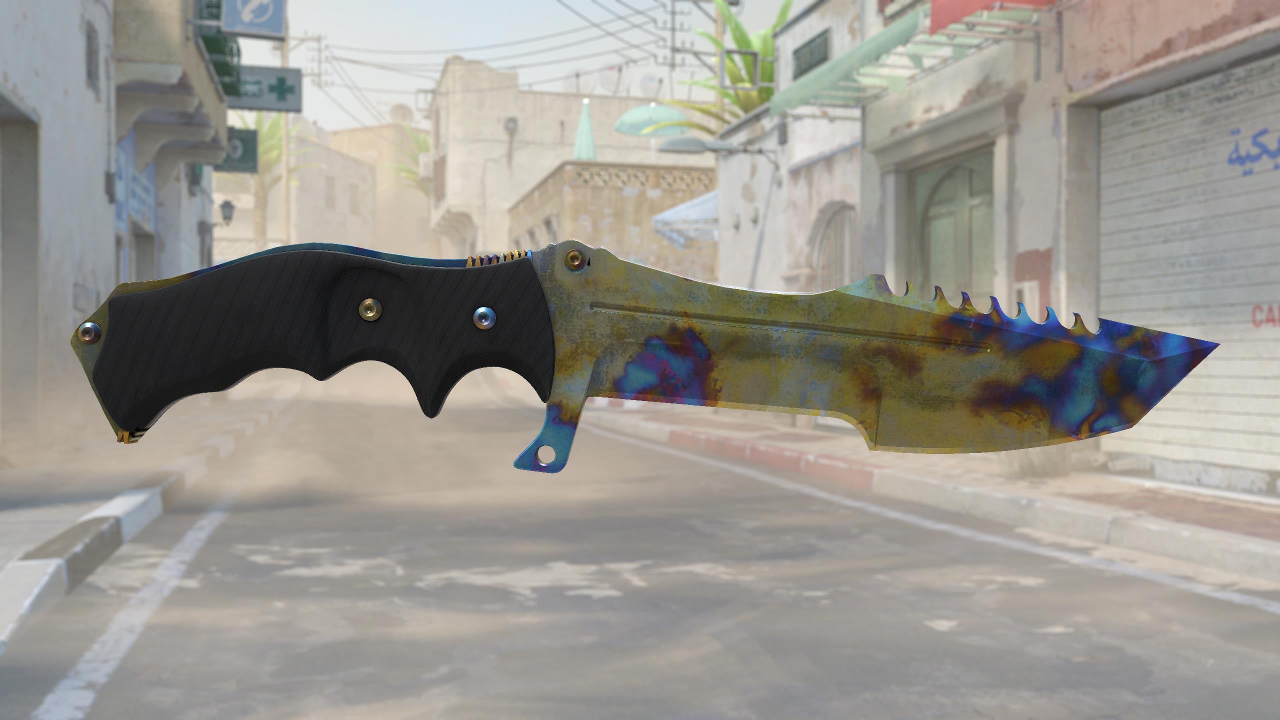 猎杀者匕首（★） | 表面淬火 (久经沙场)