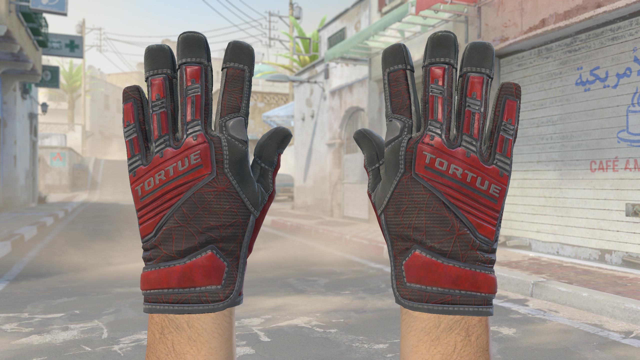 专业手套（★） | 深红之网 (略有磨损)