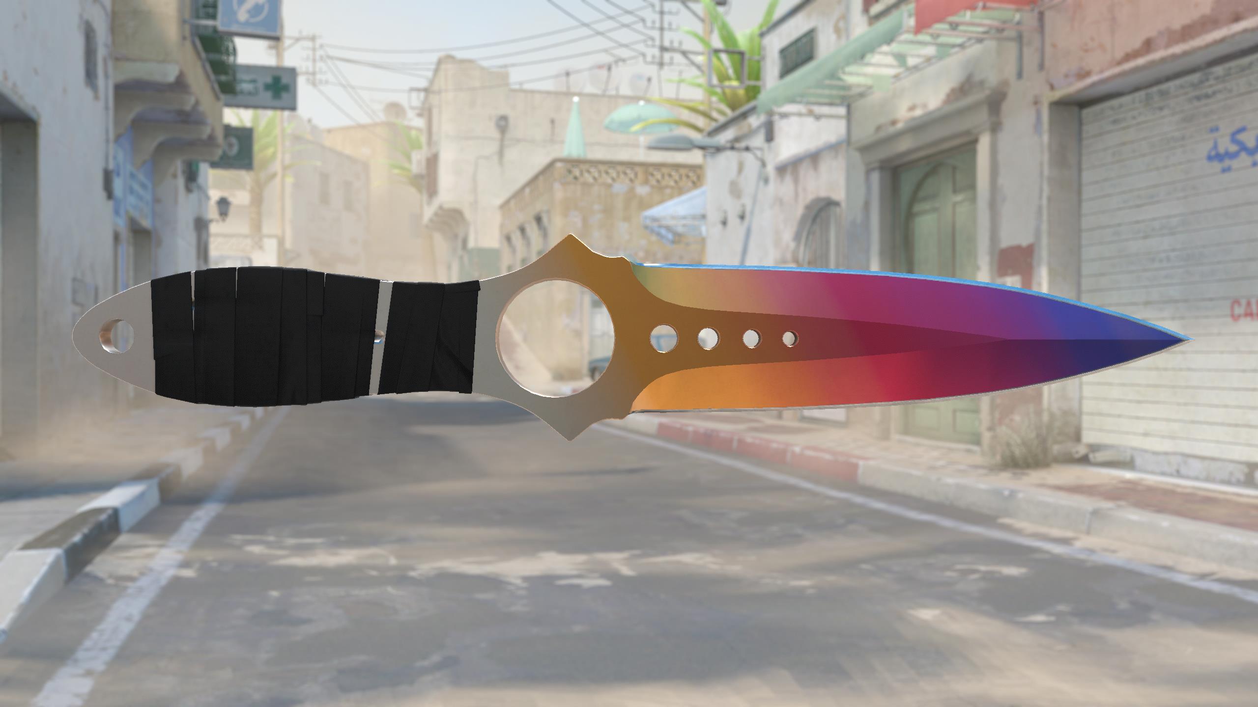 骷髅匕首（★） | 渐变之色 (崭新出厂)