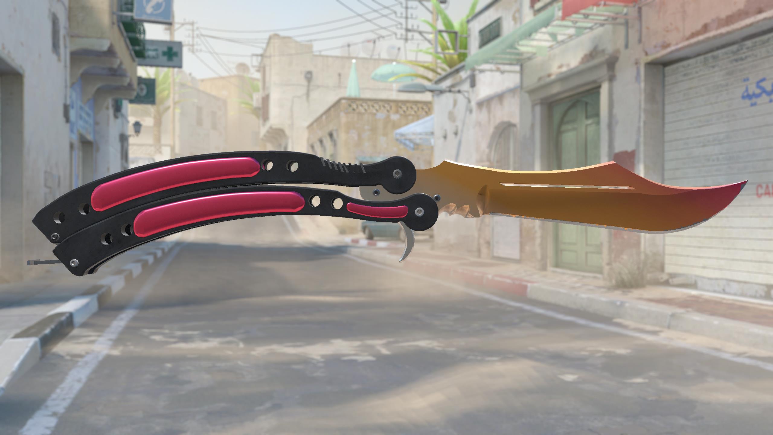 蝴蝶刀（★ StatTrak™） | 渐变之色 (崭新出厂)