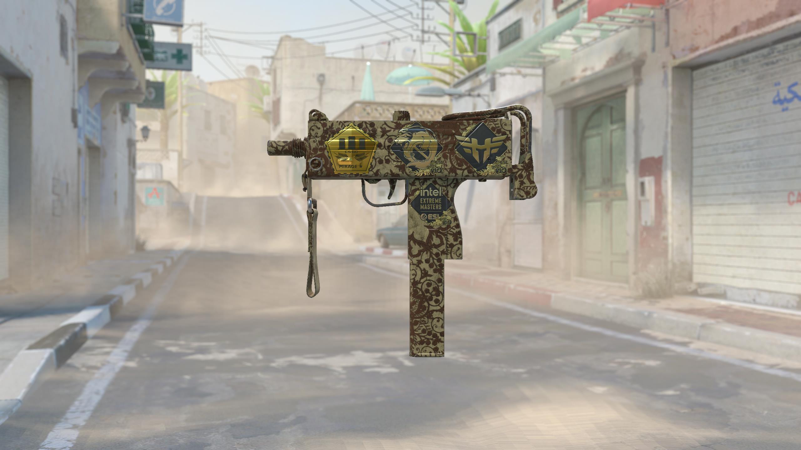 MAC-10（纪念品） | 赭色大马士革 (崭新出厂)