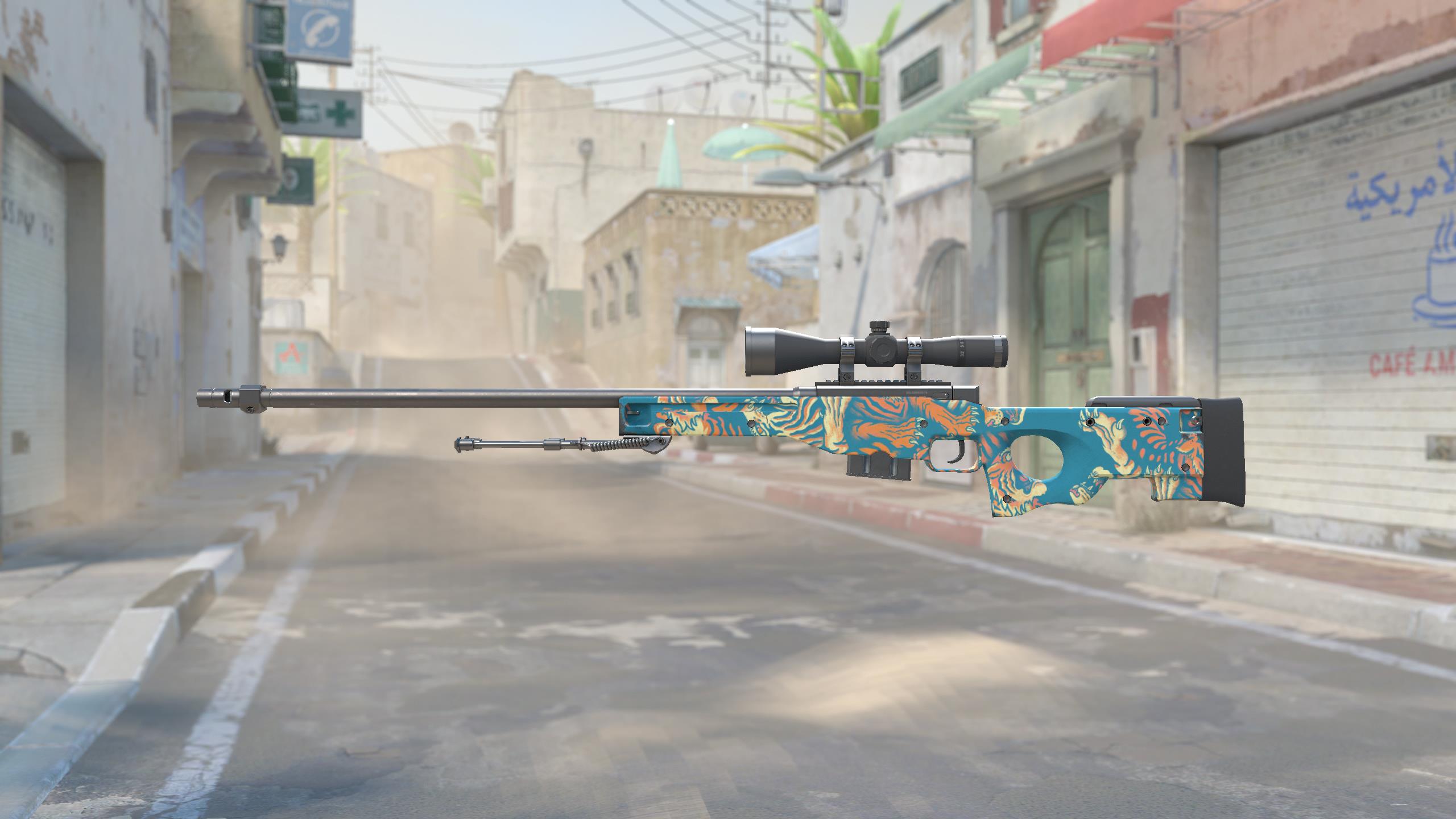 AWP | 锦虎 (略有磨损)