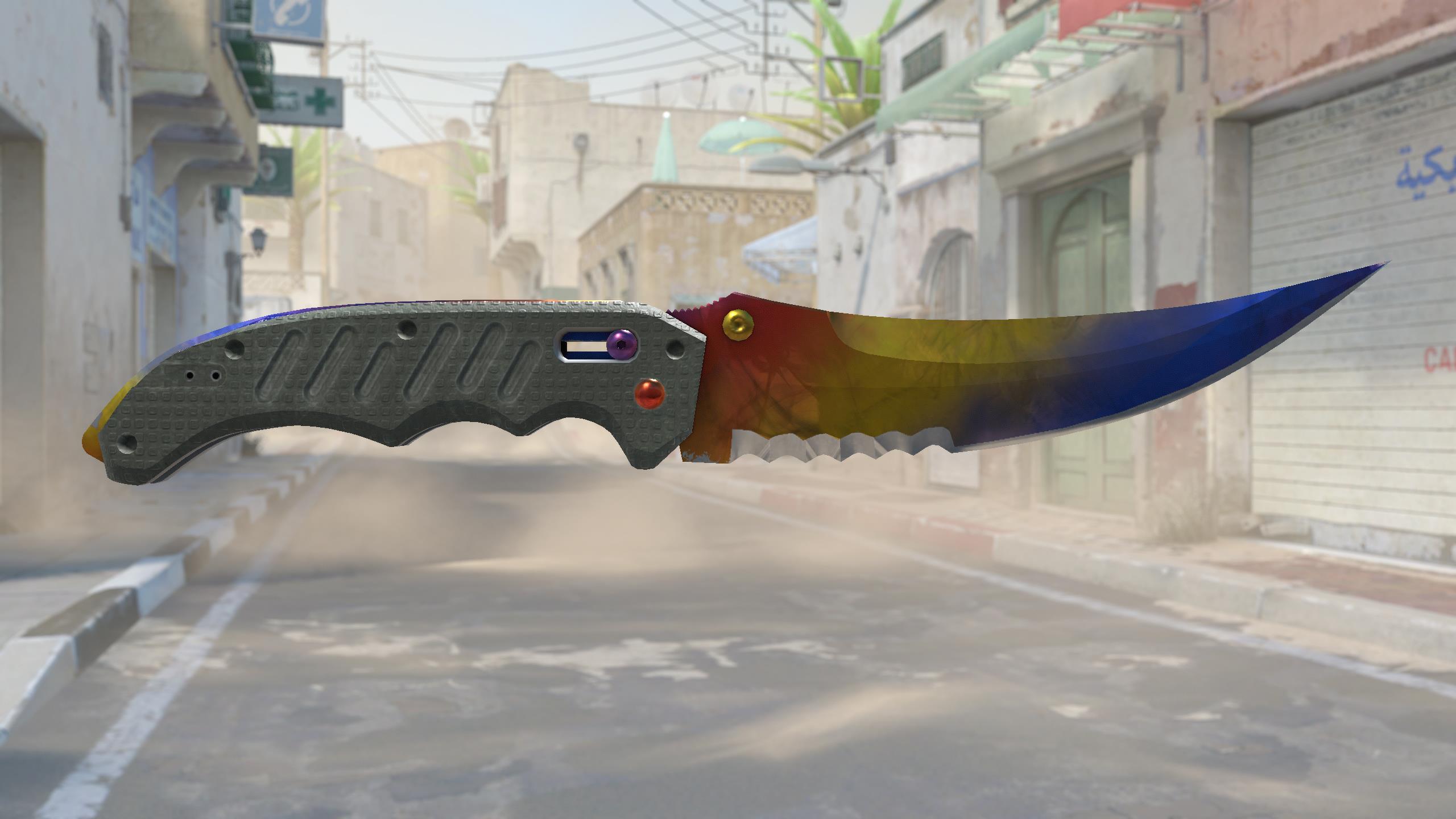 折叠刀（★） | 渐变大理石 (崭新出厂)