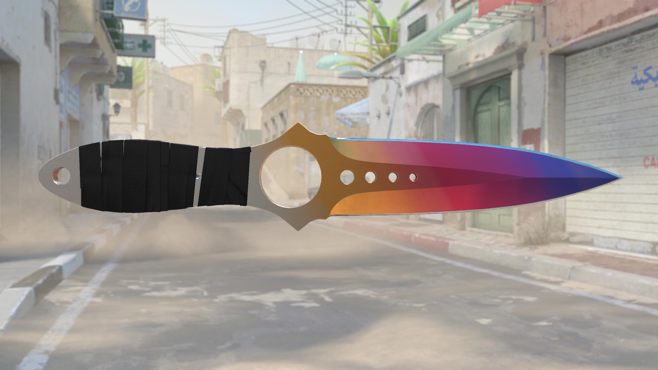 骷髅匕首（★） | 渐变之色 (崭新出厂)