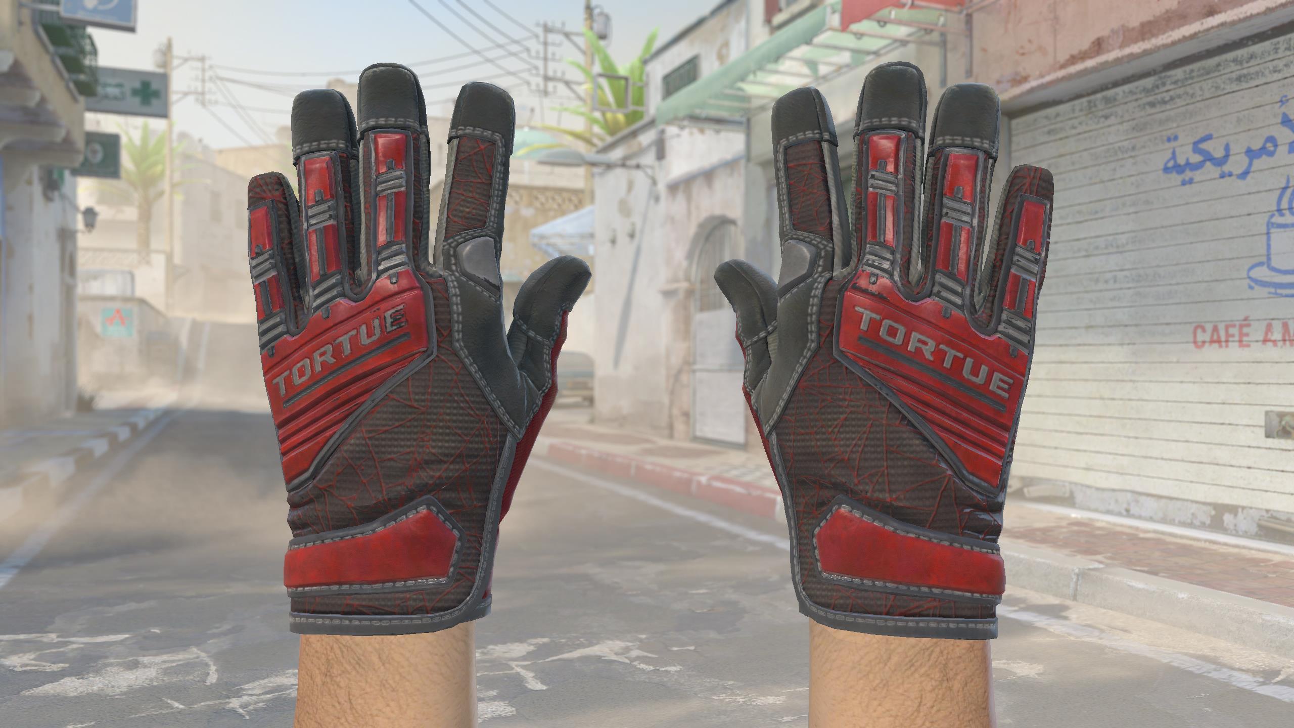 专业手套（★） | 深红之网 (略有磨损)