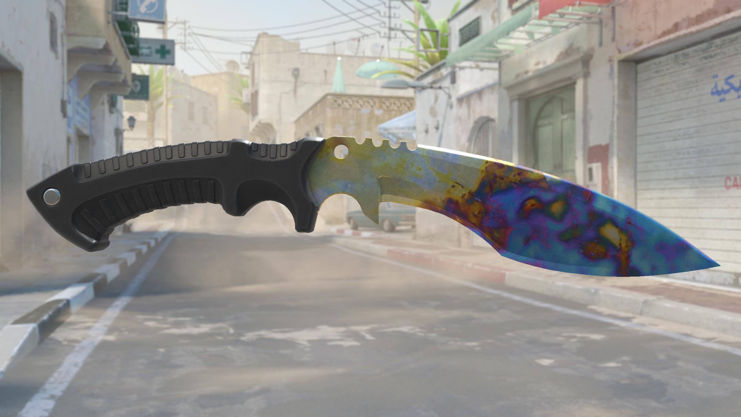 廓尔喀刀（★） | 表面淬火 (略有磨损)