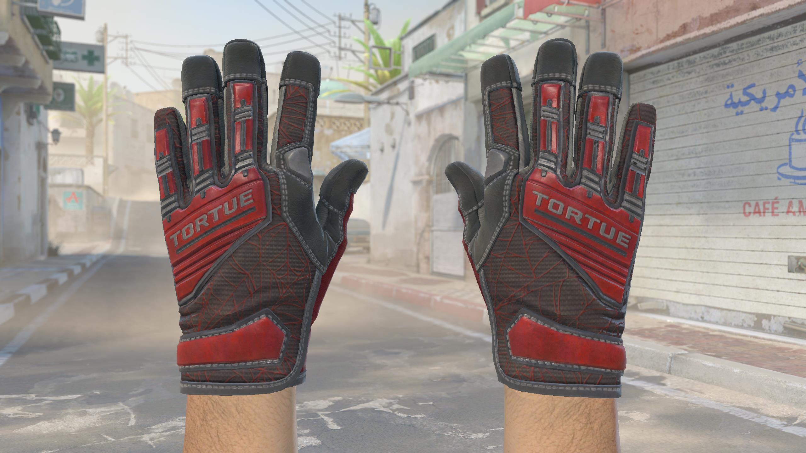 专业手套（★） | 深红之网 (崭新出厂)