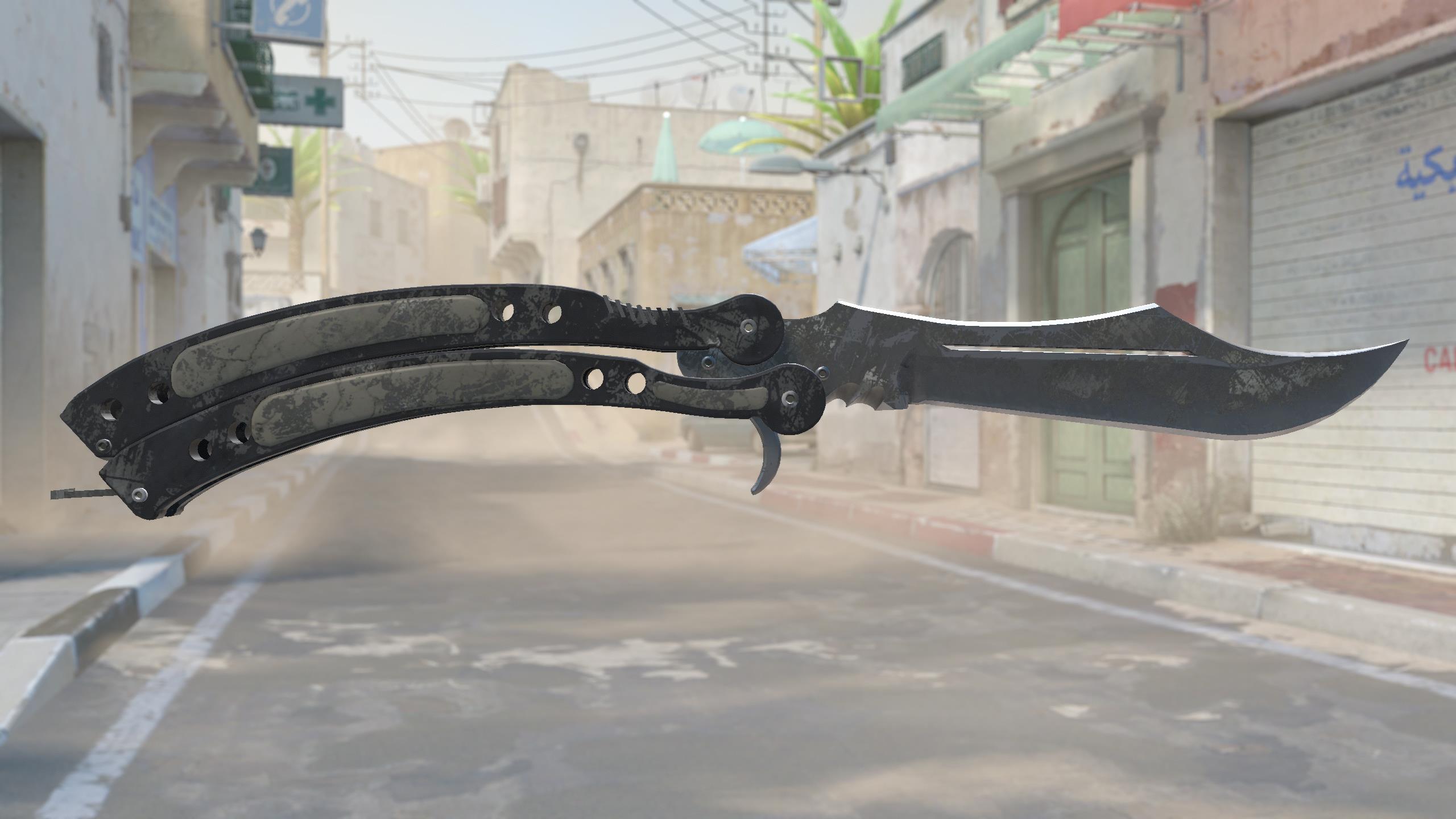 蝴蝶刀（★） | 都市伪装 (战痕累累)