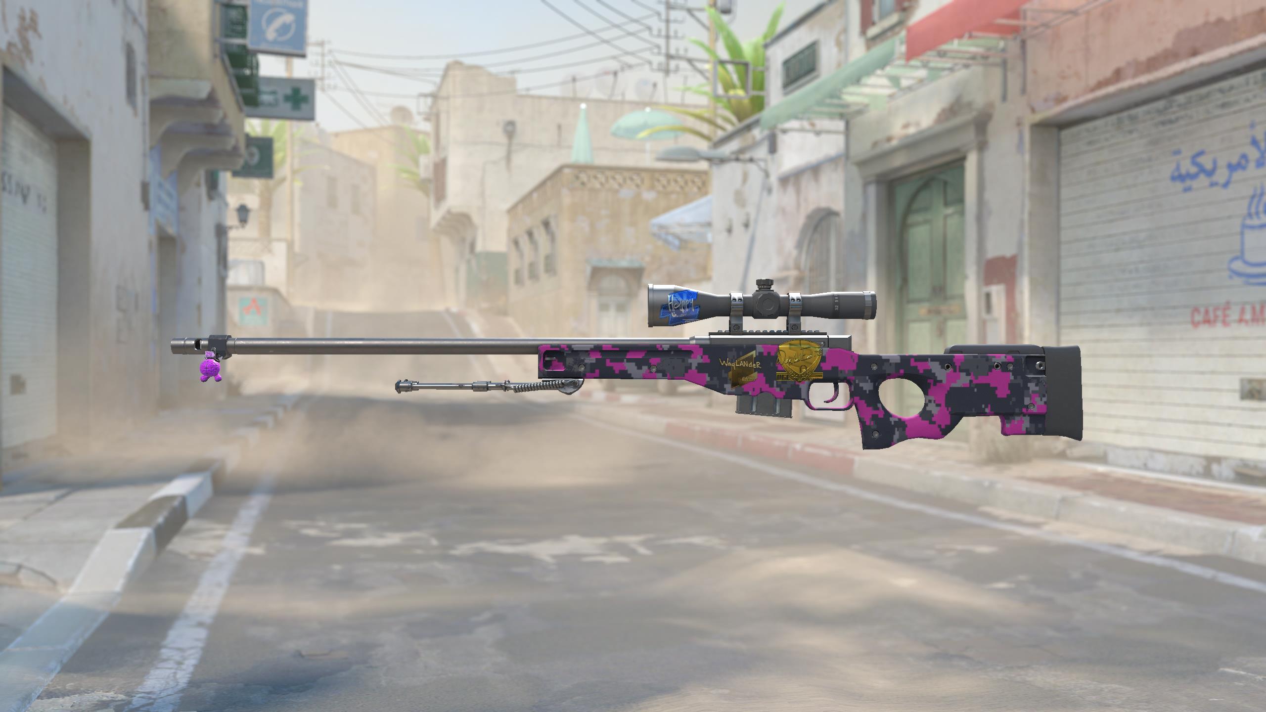 AWP | 粉红 DDPAT (崭新出厂)