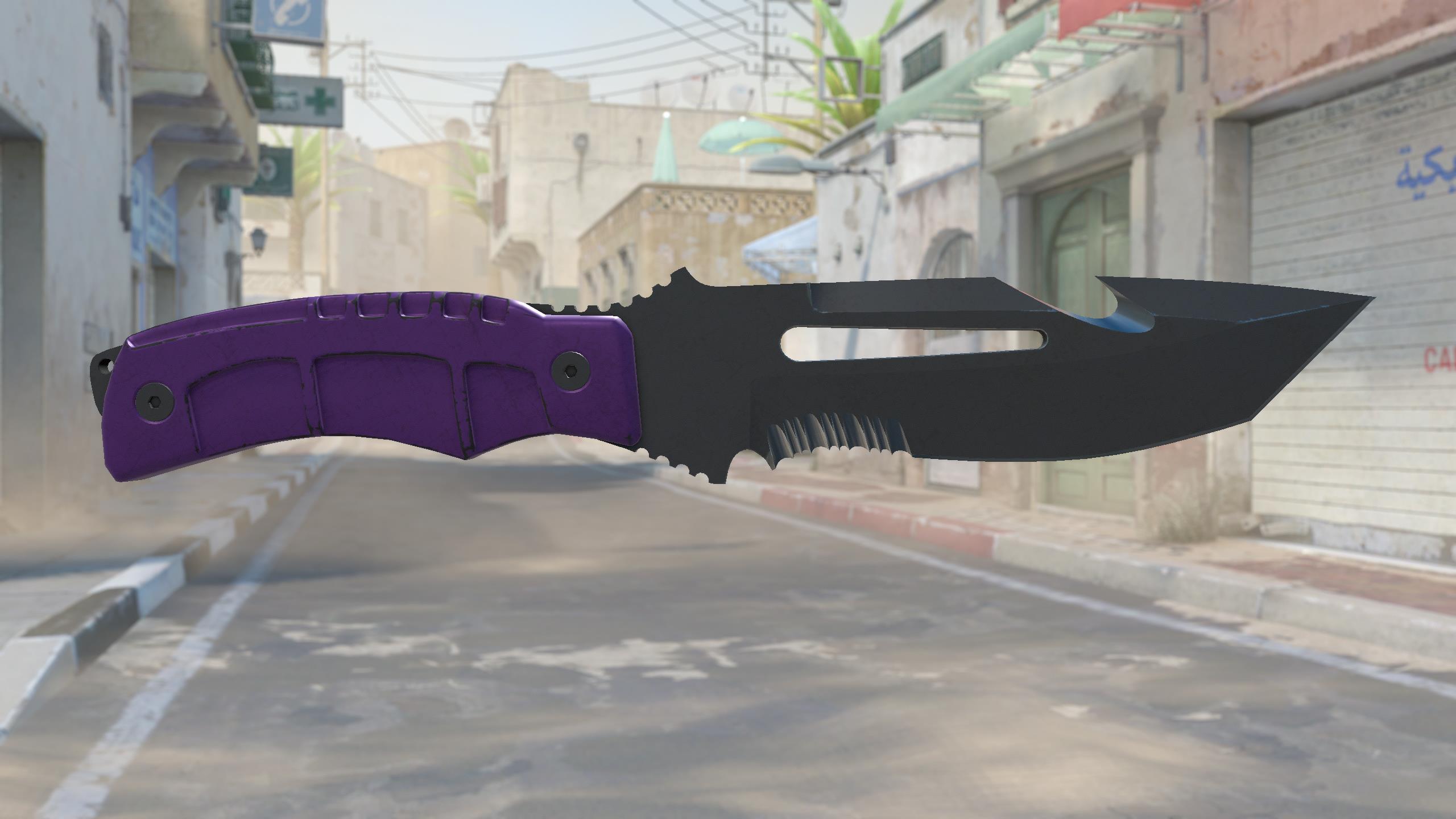 求生匕首（★） | 致命紫罗兰 (破损不堪)