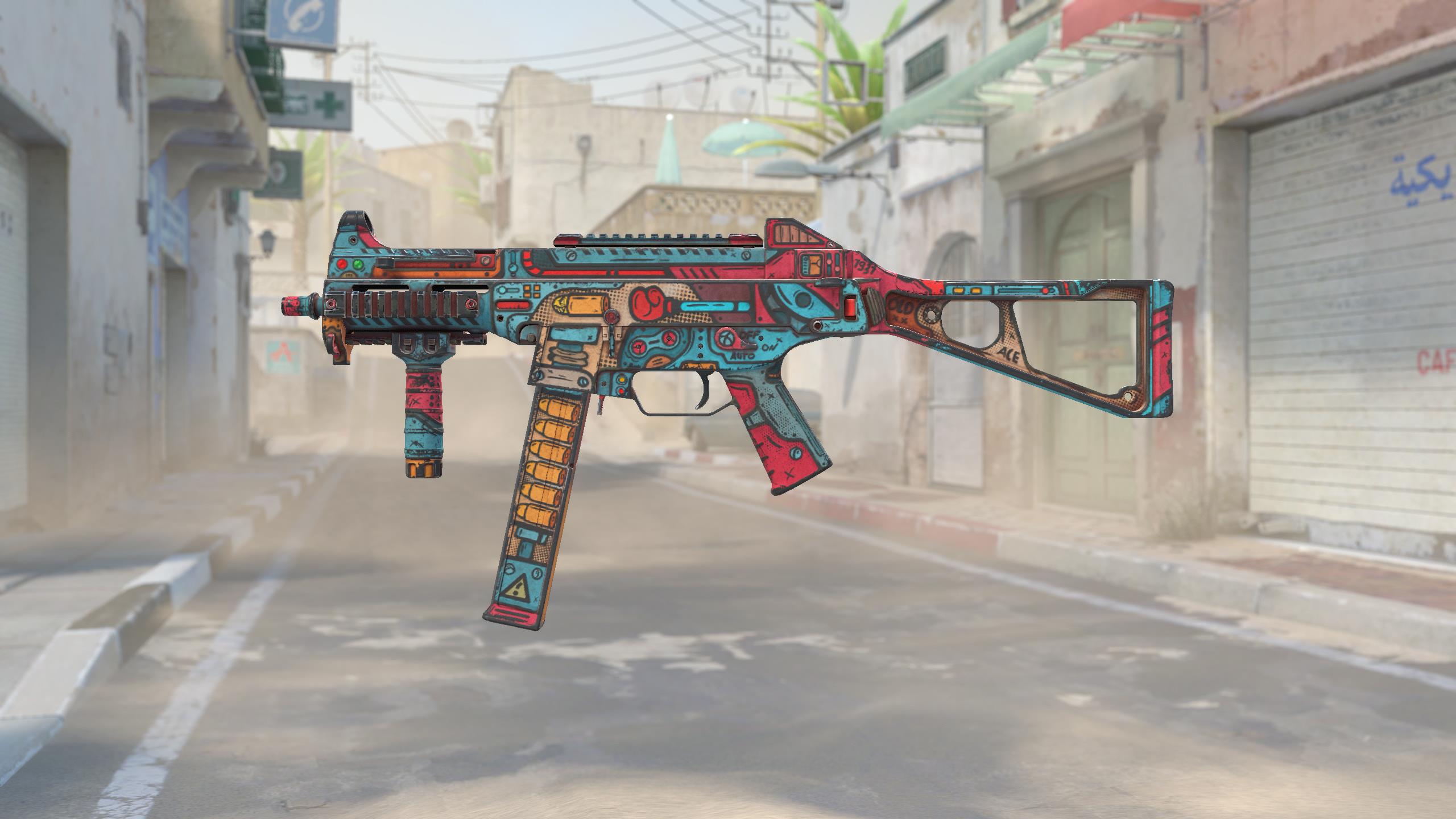 UMP-45 | K.O.工厂 (破损不堪)