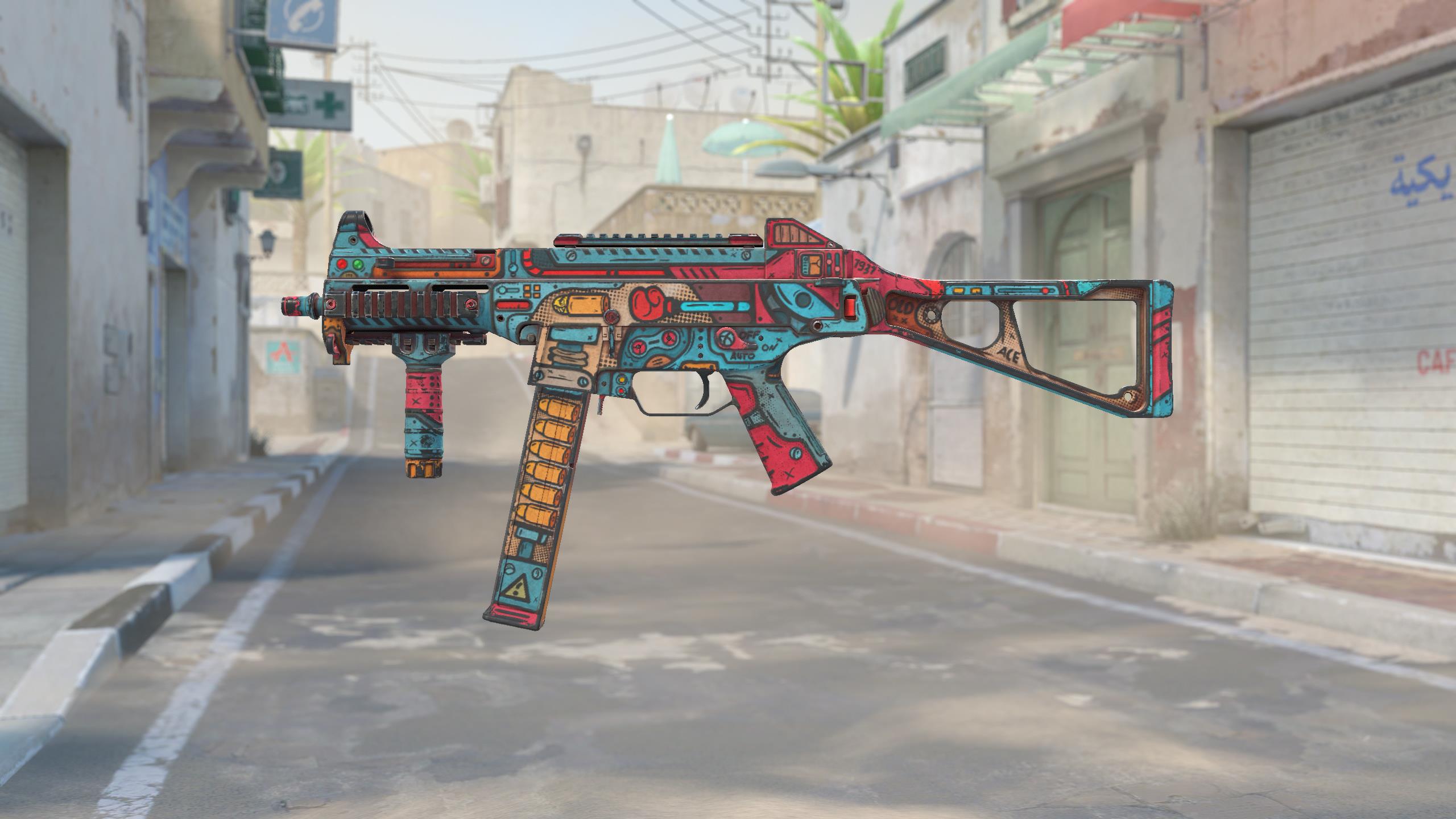 UMP-45 | K.O.工厂 (破损不堪)