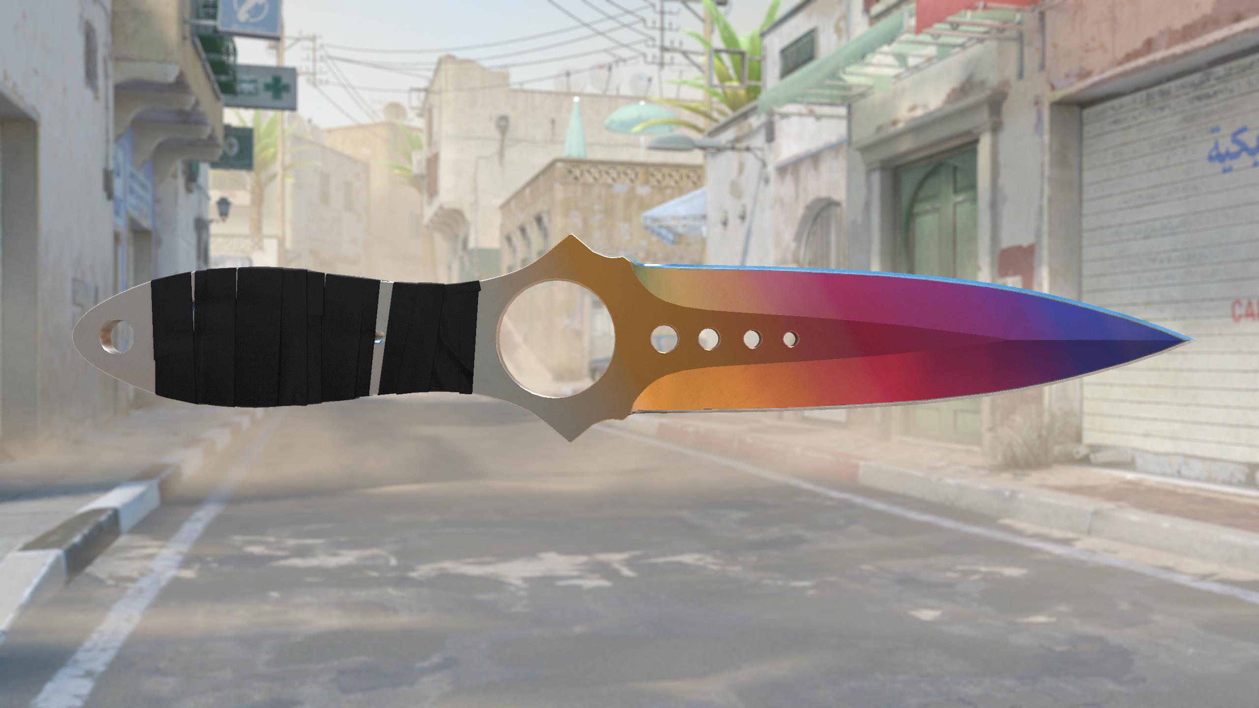 骷髅匕首（★） | 渐变之色 (崭新出厂)