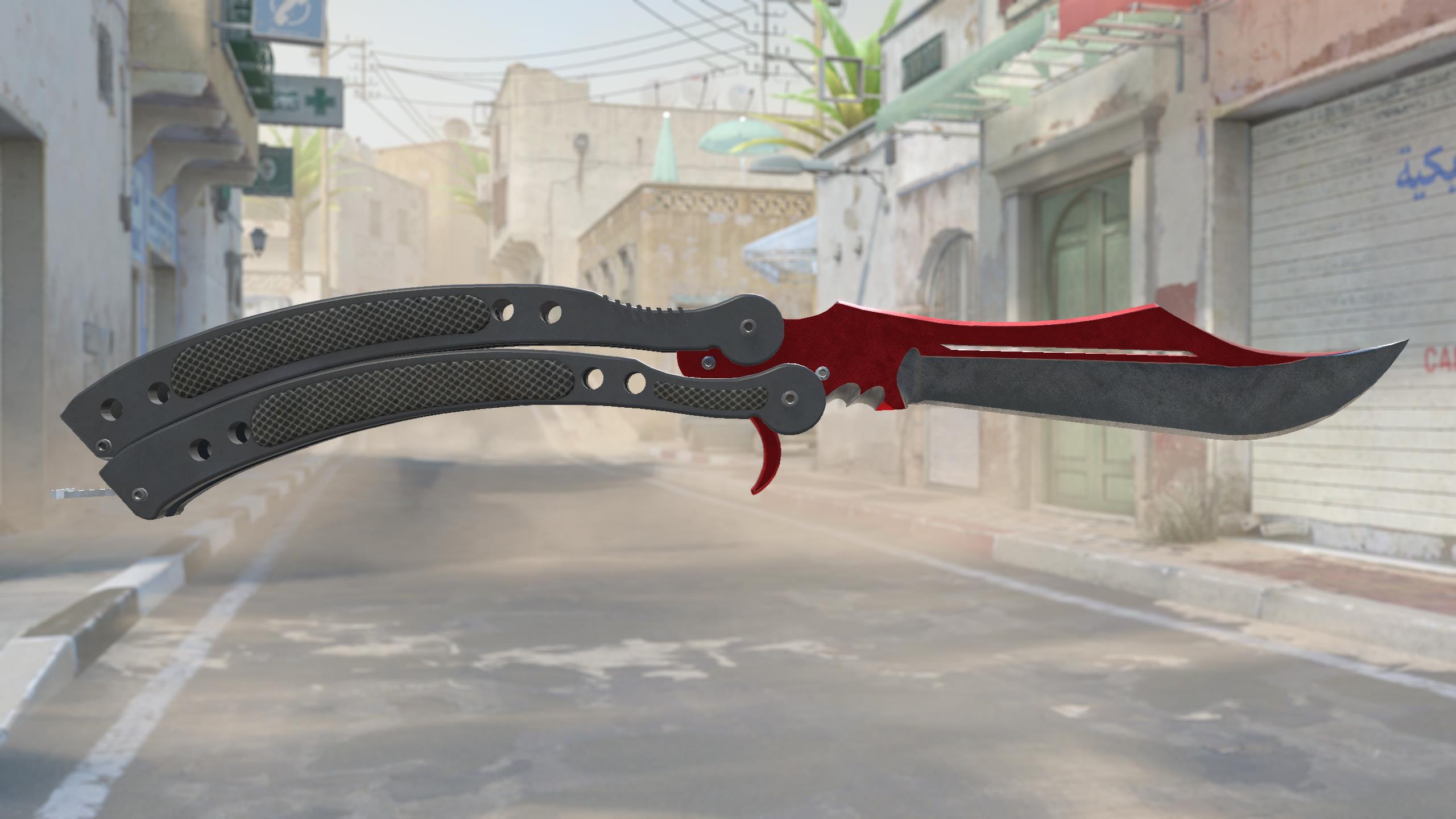 蝴蝶刀（★） | 自动化 (破损不堪)