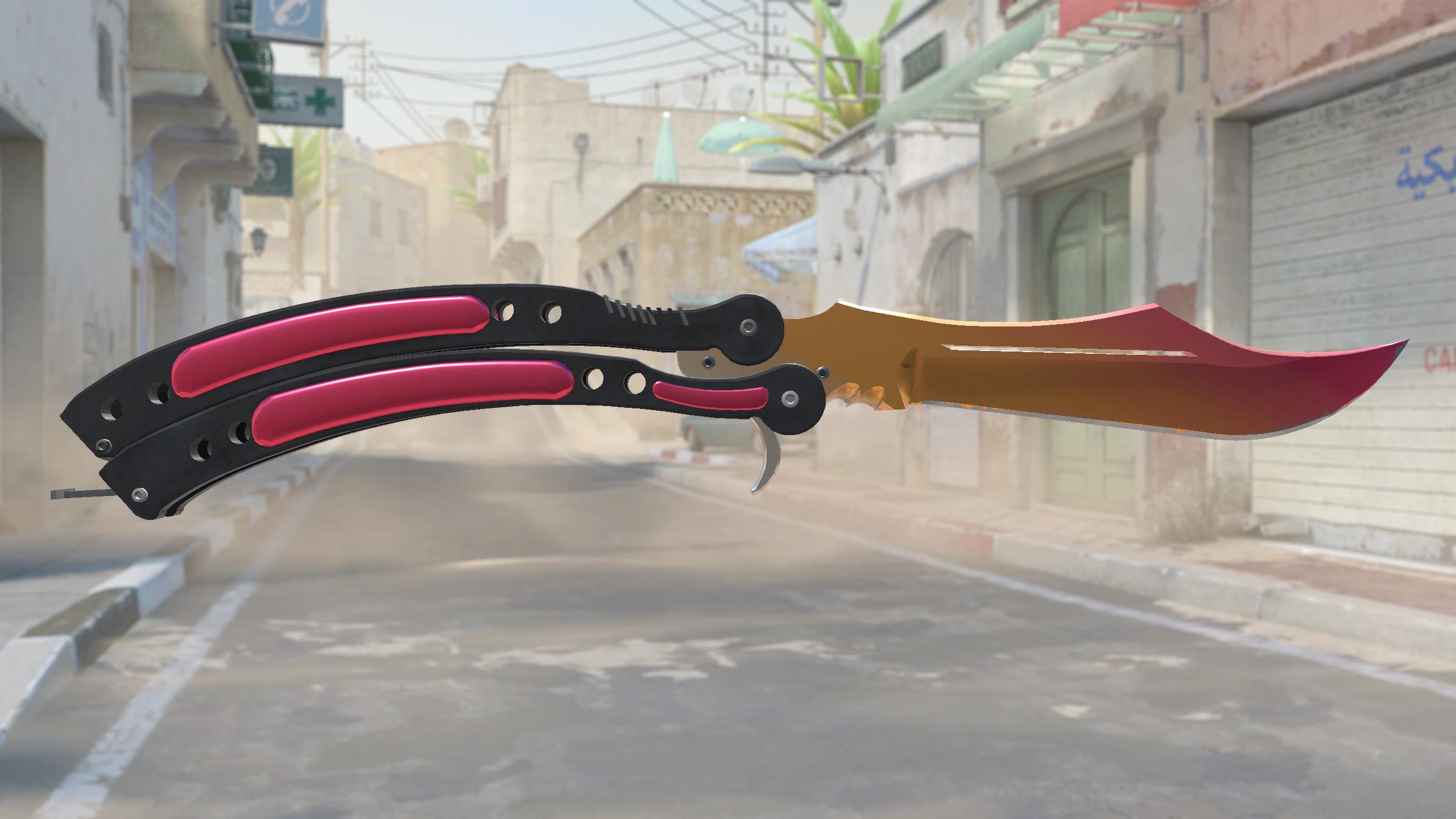 蝴蝶刀（★） | 渐变之色 (崭新出厂)