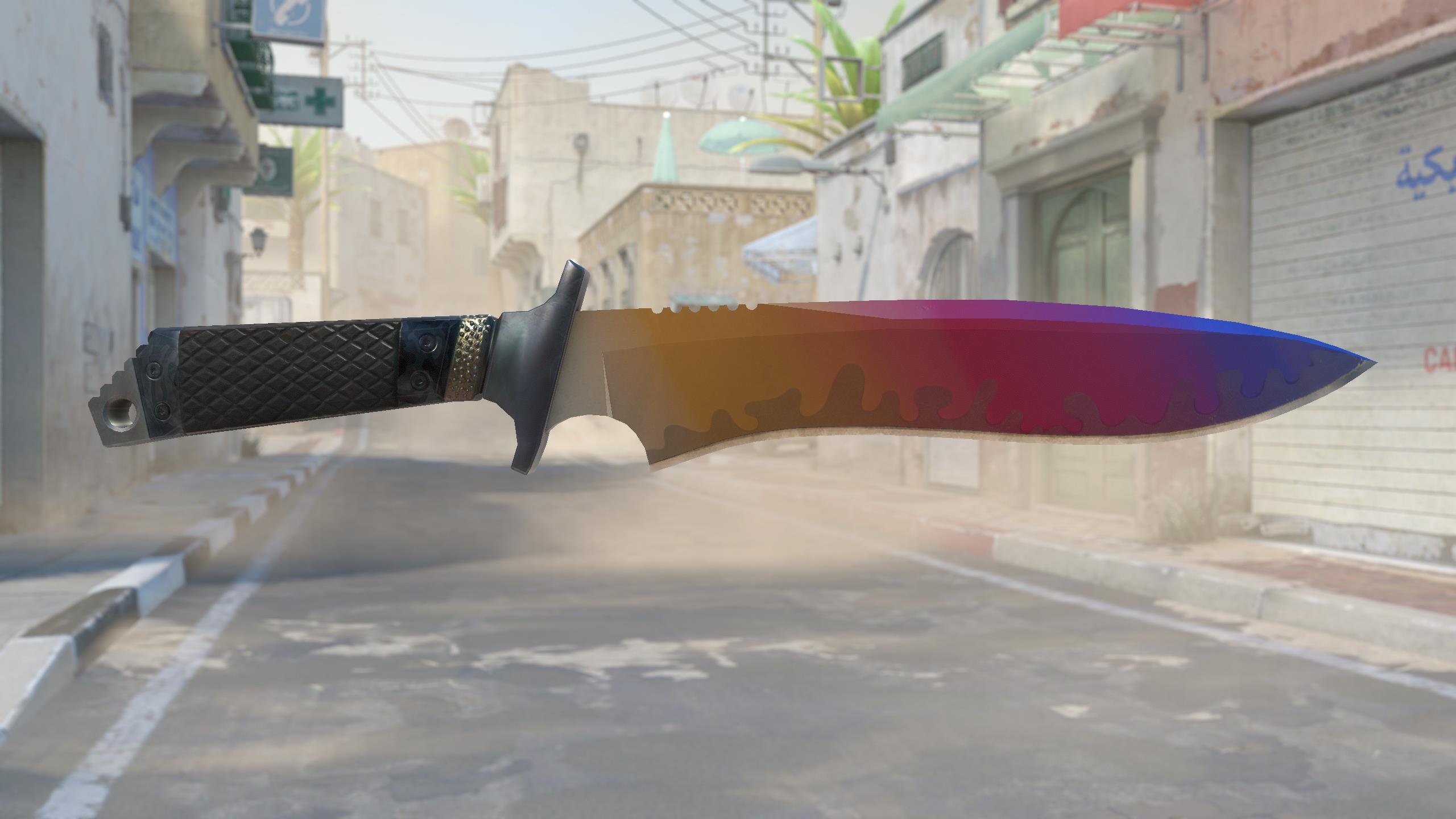 海豹短刀（★） | 渐变之色 (略有磨损)