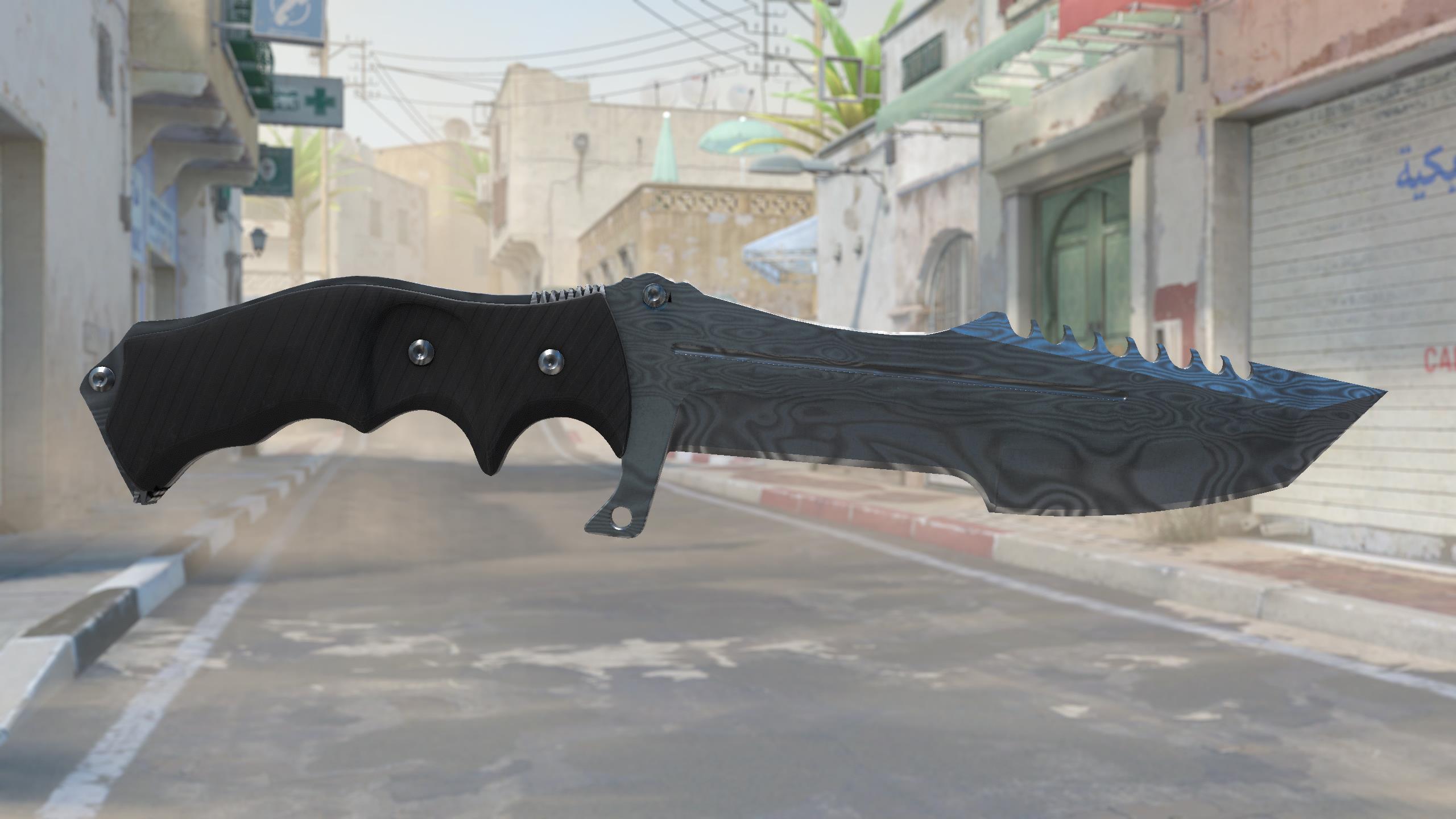 猎杀者匕首（★） | 大马士革钢 (久经沙场)