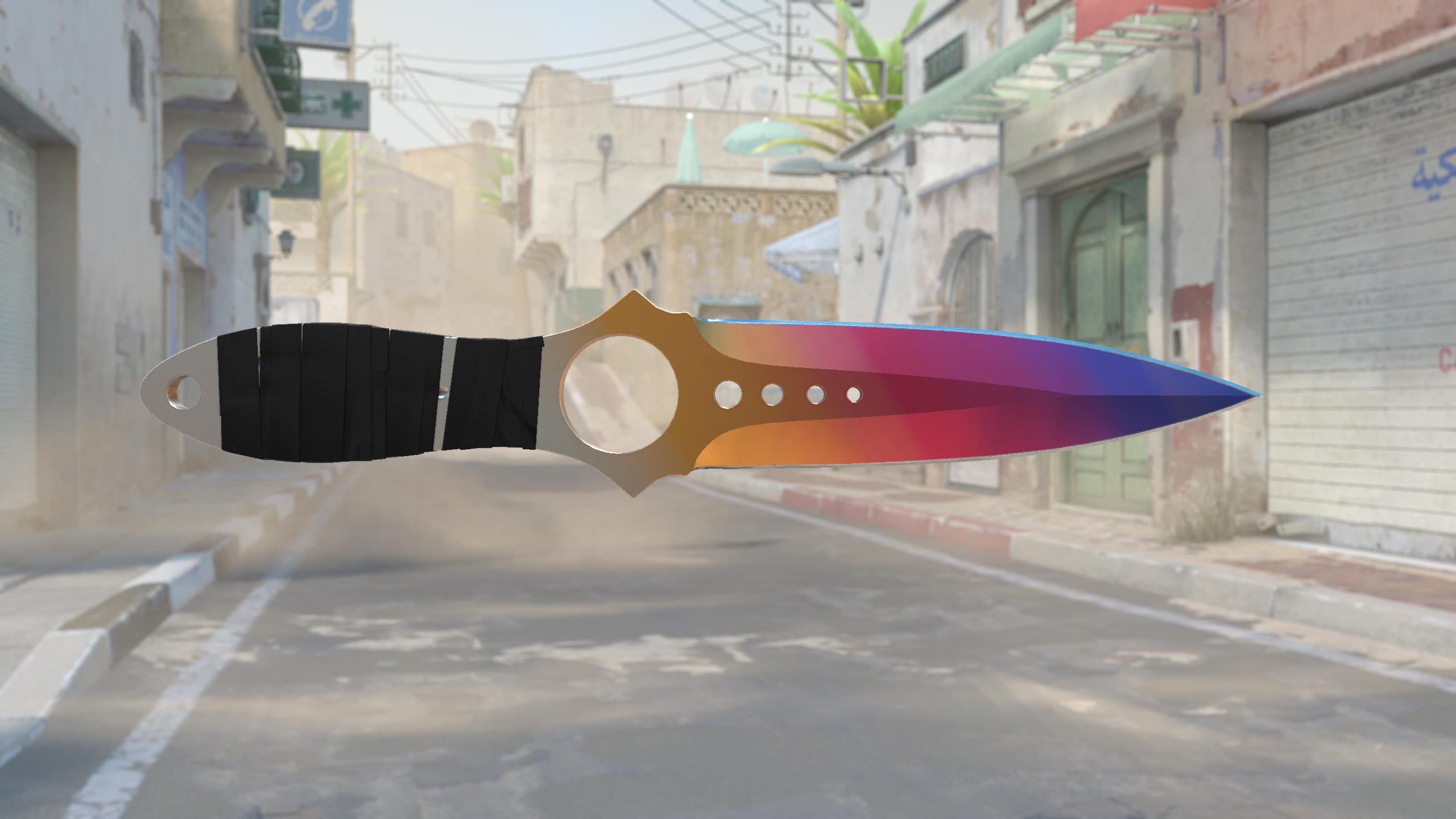 骷髅匕首（★） | 渐变之色 (崭新出厂)