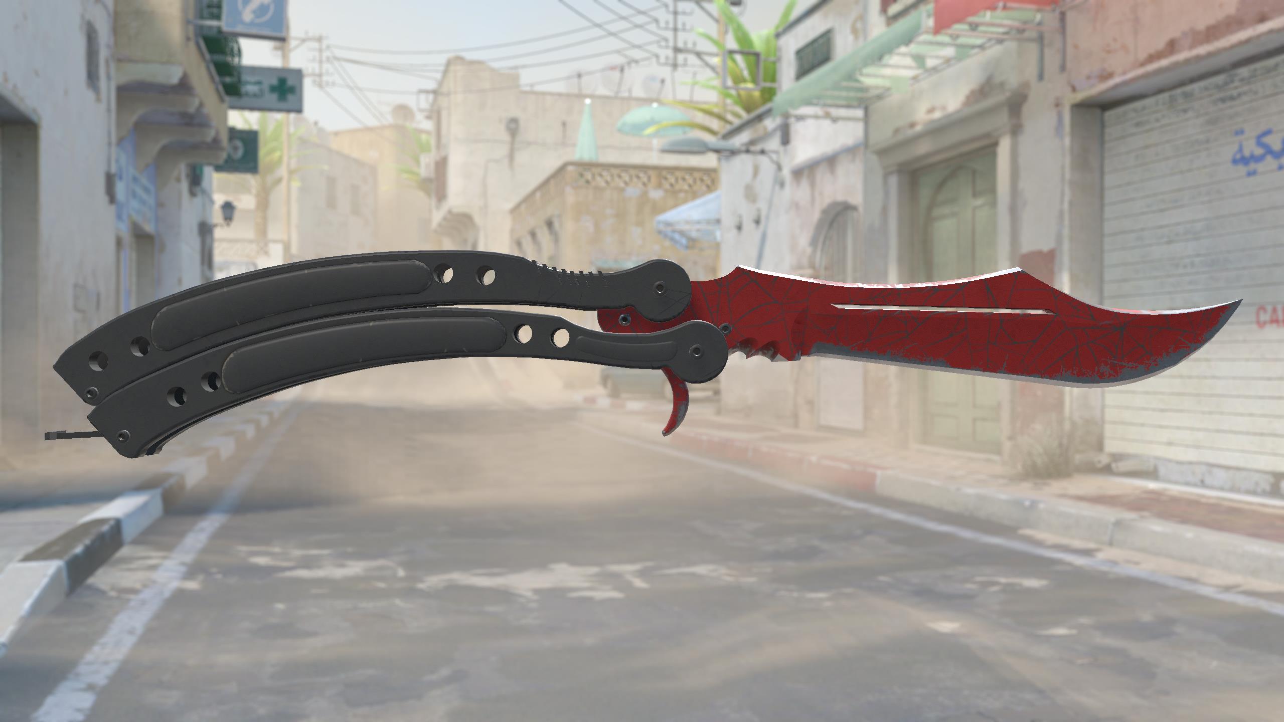 蝴蝶刀（★） | 深红之网 (久经沙场)