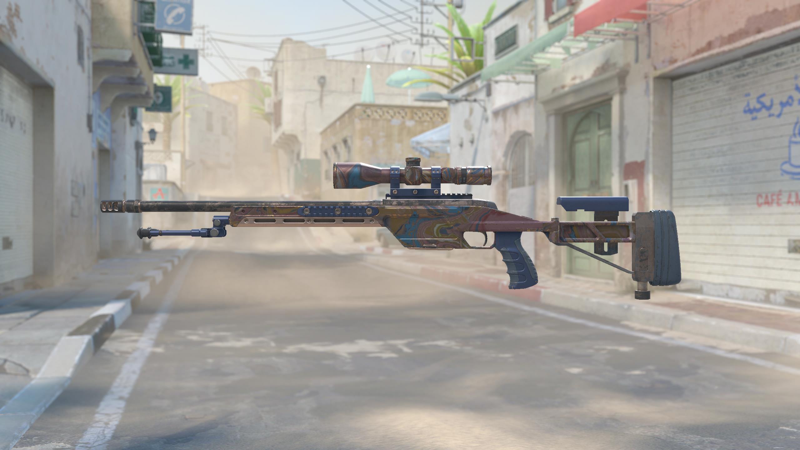 SSG 08 | 霞坠 (久经沙场)