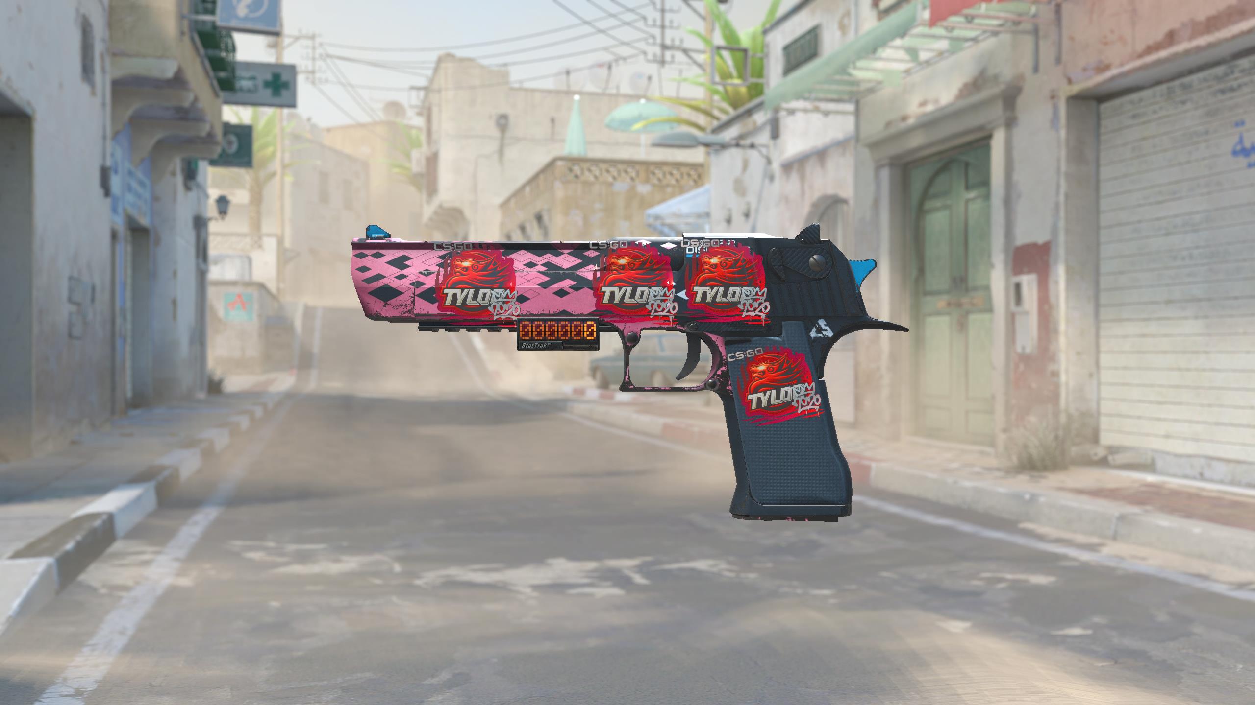 沙漠之鹰（StatTrak™） | 后发制人 (久经沙场)