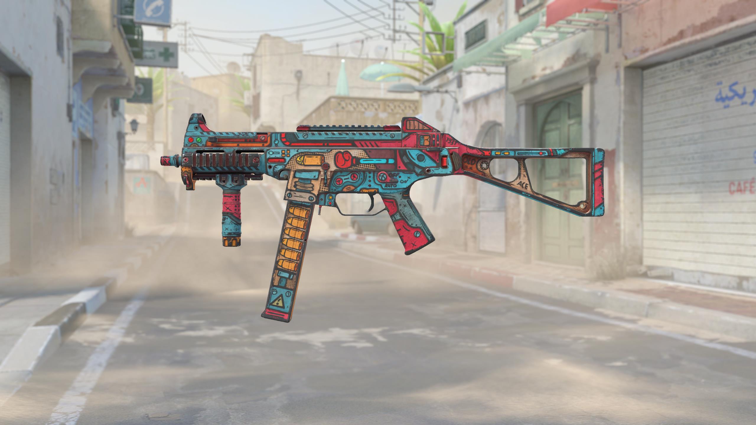 UMP-45 | K.O.工厂 (破损不堪)