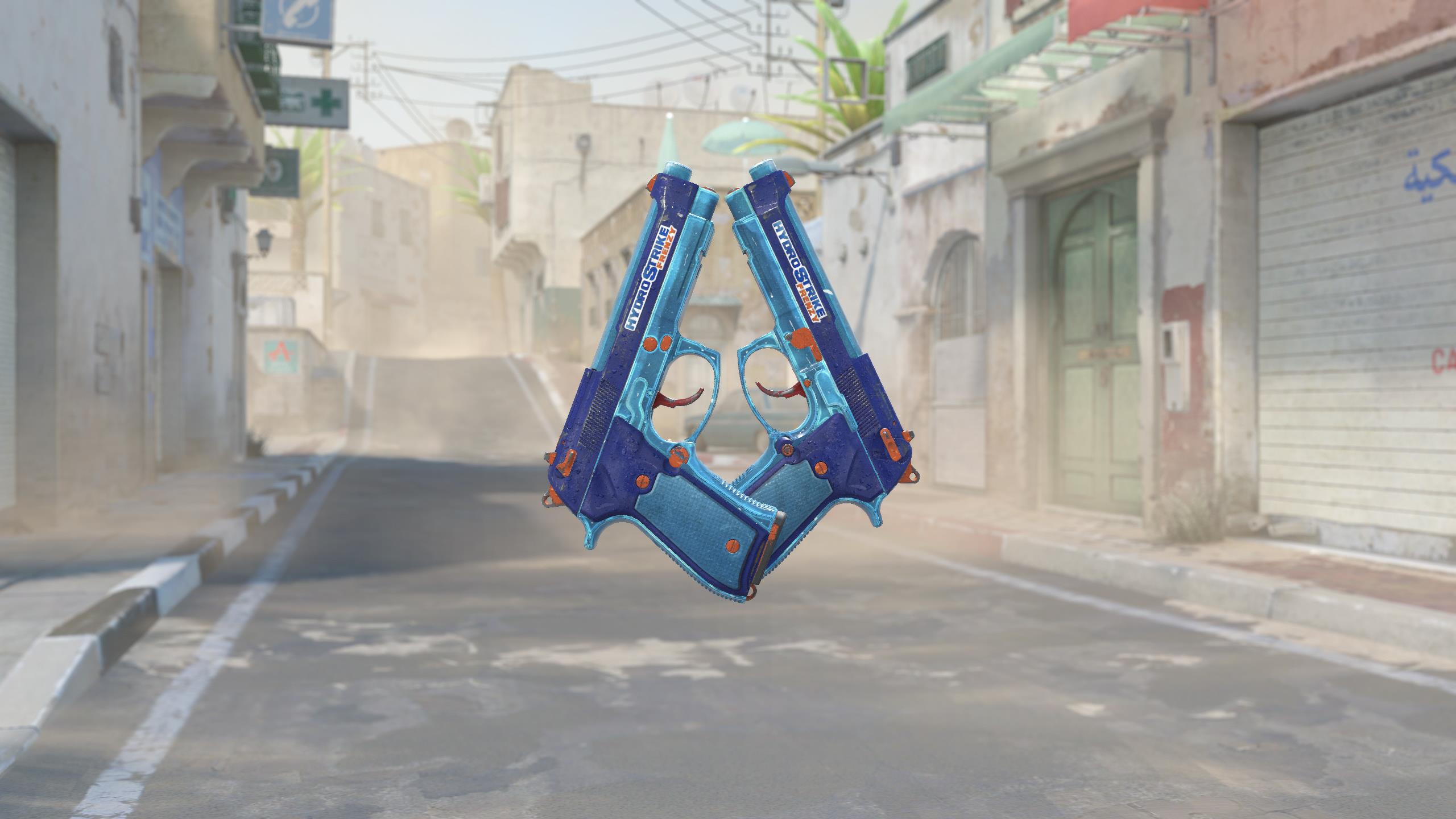 双持贝瑞塔 | 水枪冲击 (战痕累累)