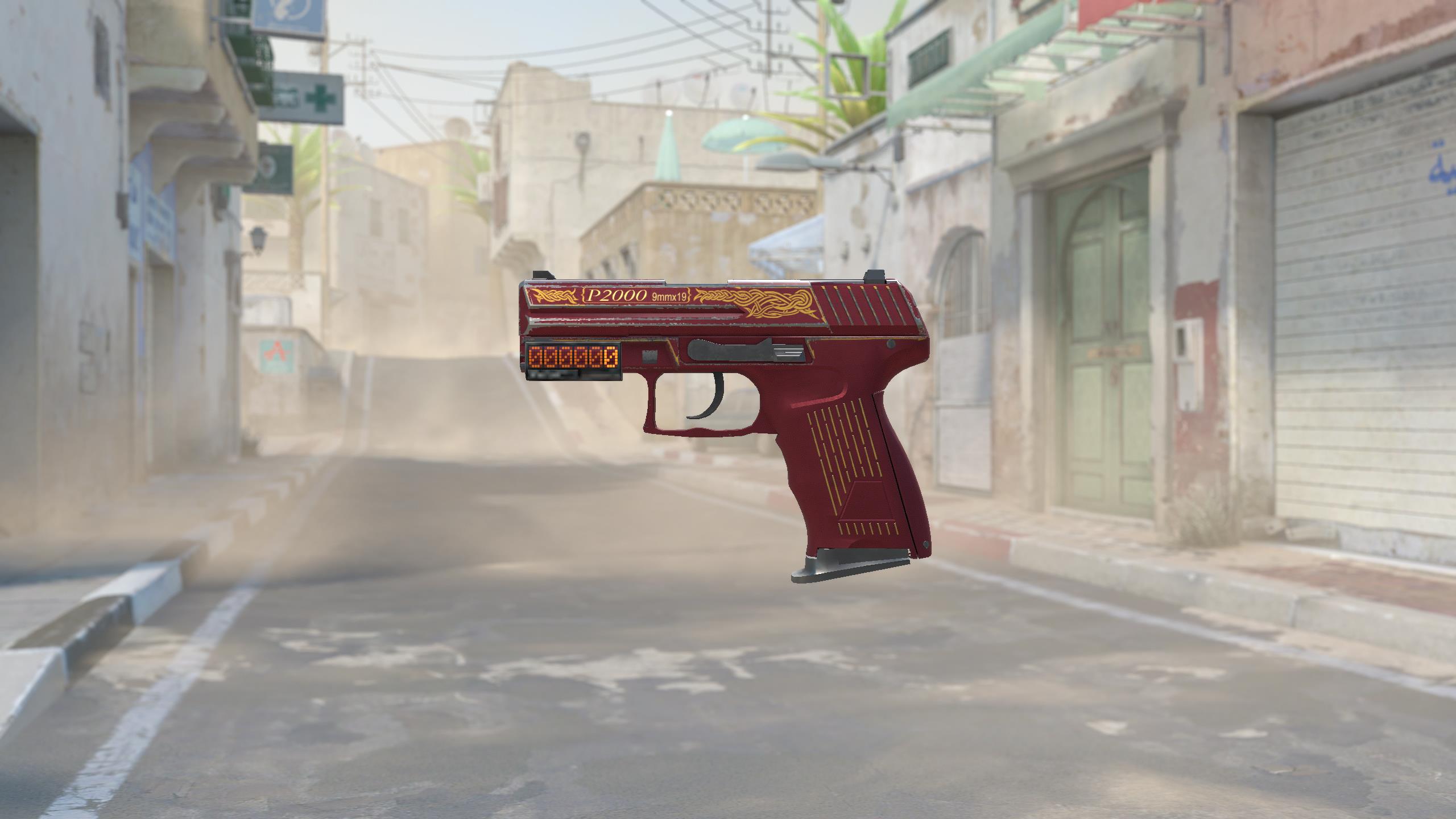 P2000（StatTrak™） | 至高帝皇 (略有磨损)