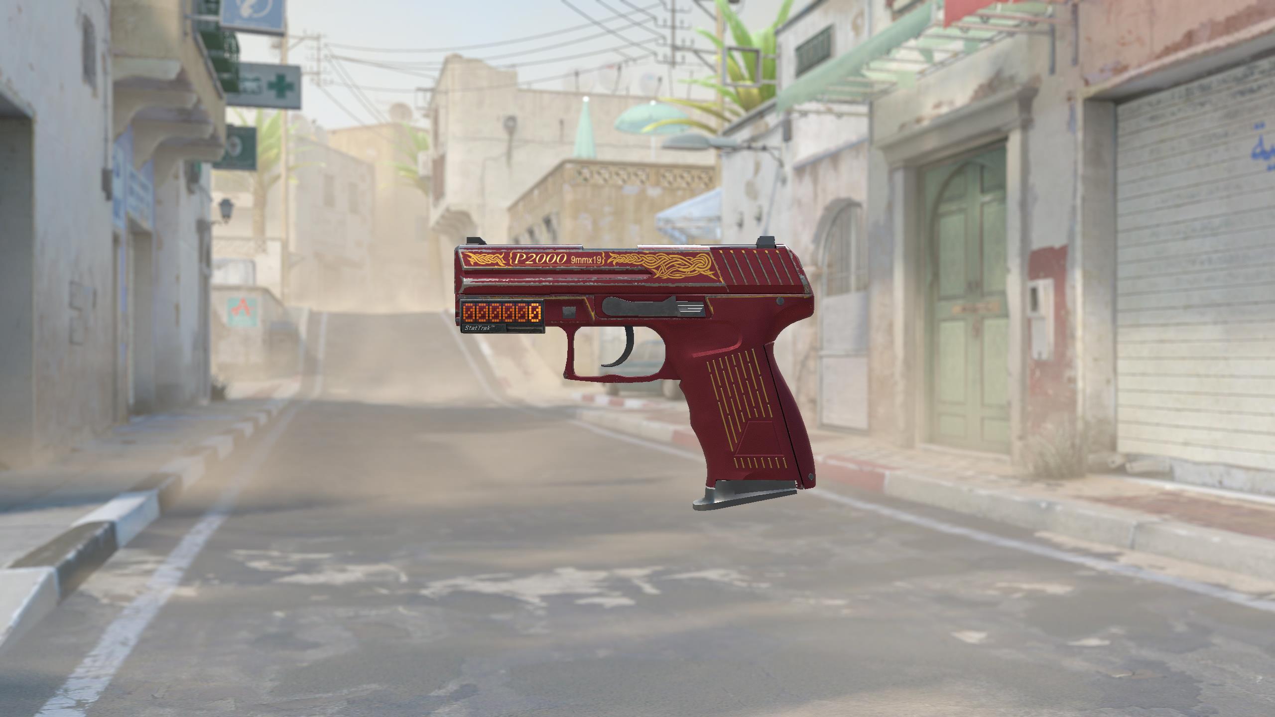 P2000（StatTrak™） | 至高帝皇 (略有磨损)