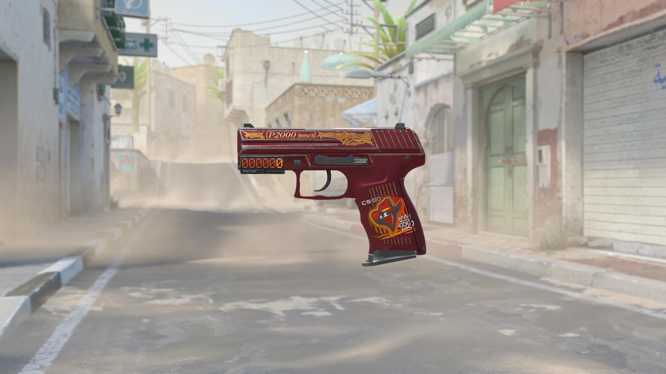 P2000（StatTrak™） | 至高帝皇 (略有磨损)