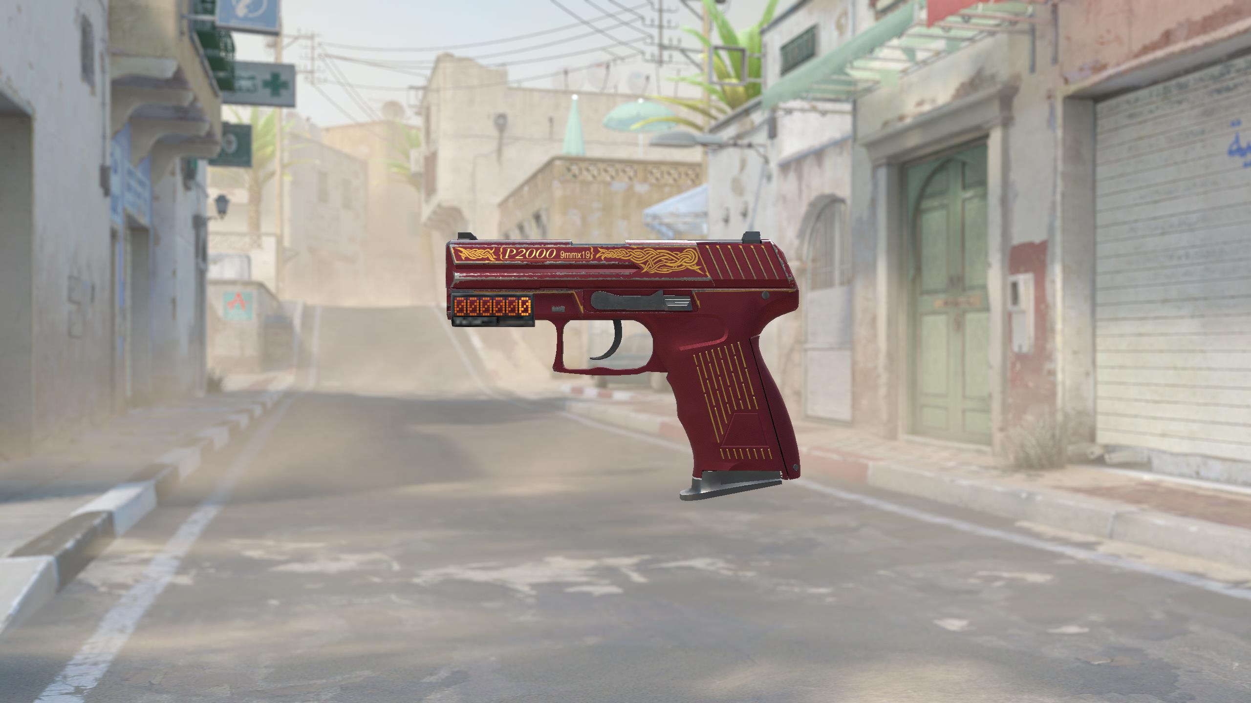 P2000（StatTrak™） | 至高帝皇 (略有磨损)