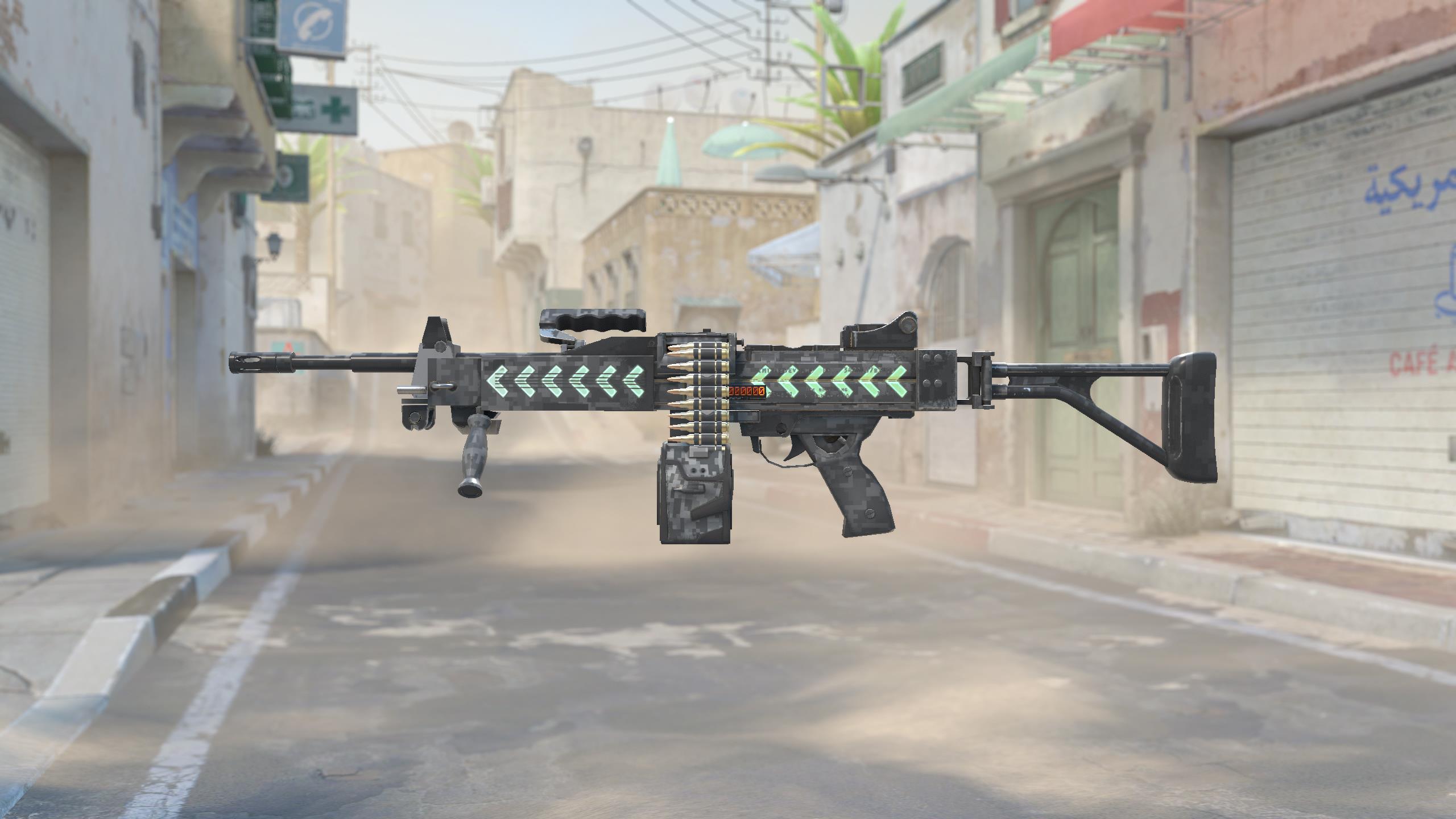 内格夫（StatTrak™） | 飞羽 (略有磨损)