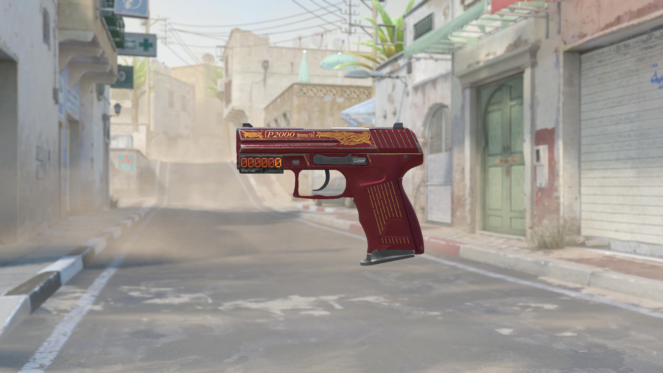 P2000（StatTrak™） | 至高帝皇 (略有磨损)