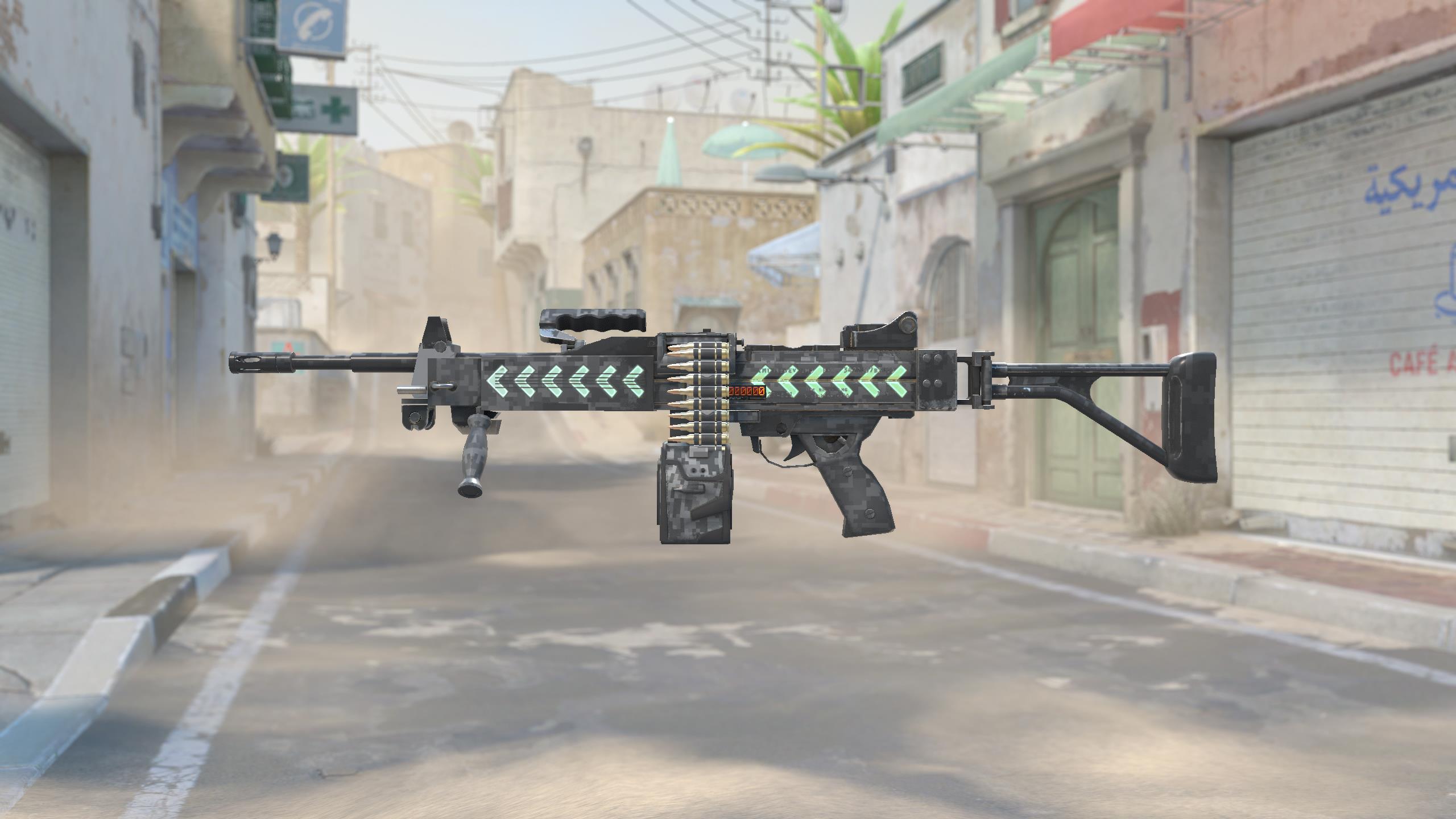 内格夫（StatTrak™） | 飞羽 (略有磨损)