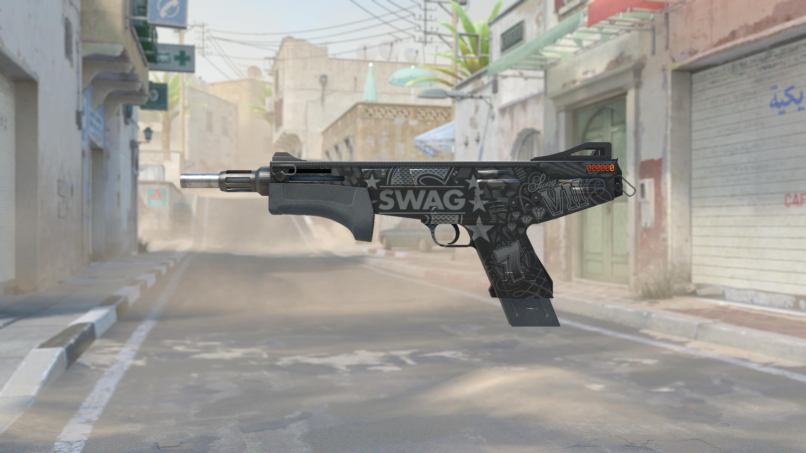 MAG-7（StatTrak™） | SWAG-7 (破损不堪)