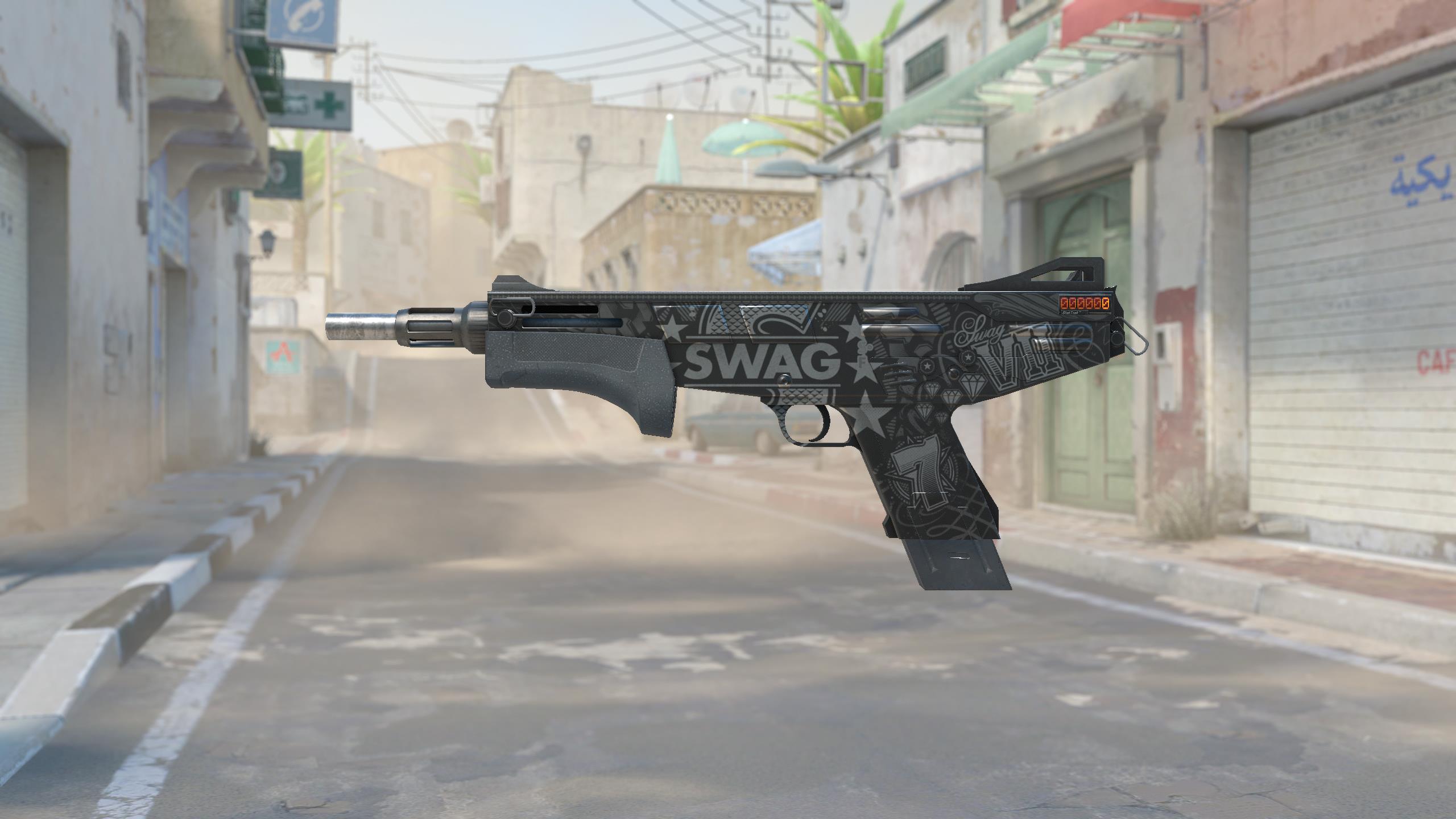 MAG-7（StatTrak™） | SWAG-7 (破损不堪)