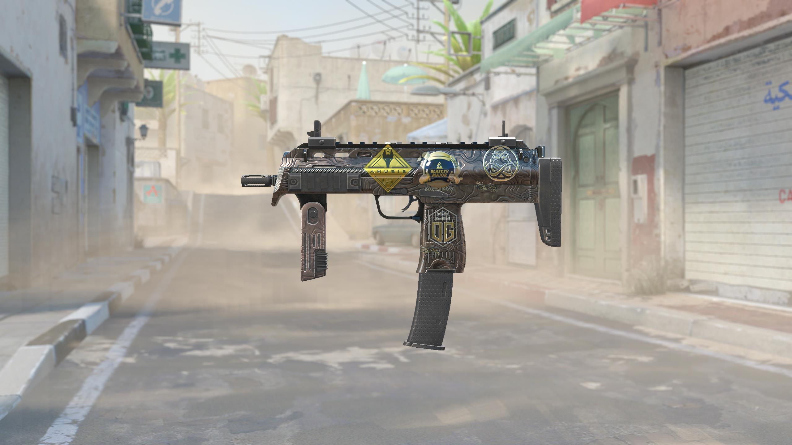 MP7（纪念品） | 赤地 (略有磨损)