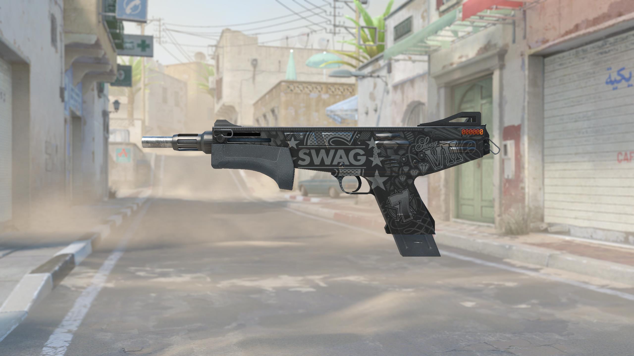 MAG-7（StatTrak™） | SWAG-7 (破损不堪)