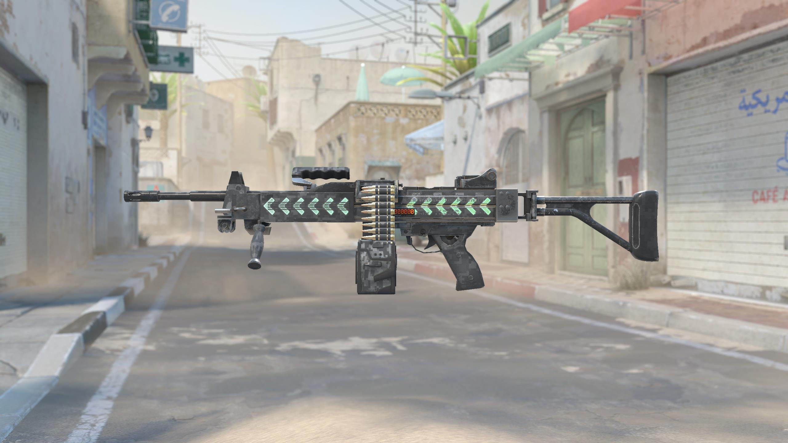 内格夫（StatTrak™） | 飞羽 (久经沙场)