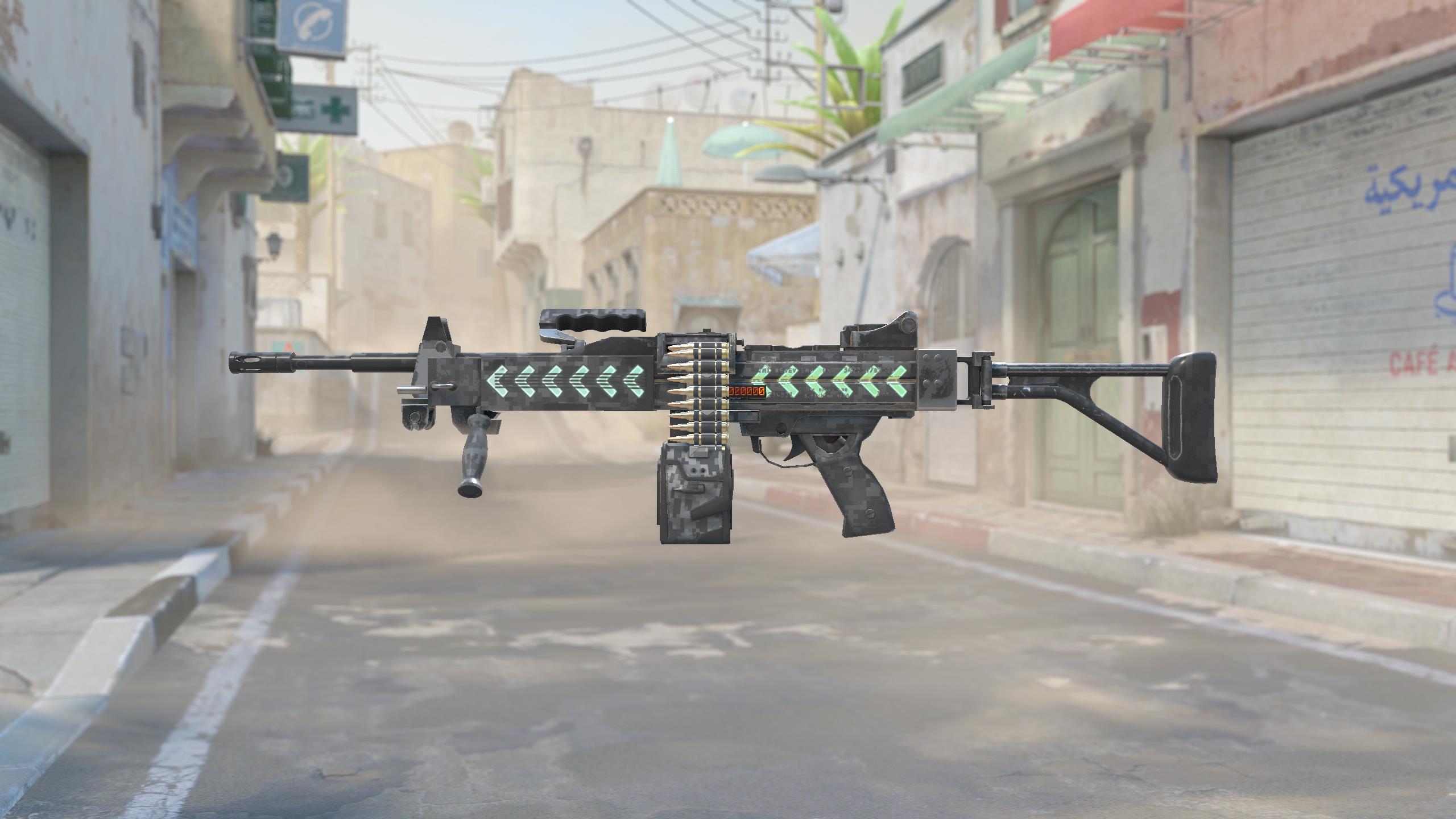 内格夫（StatTrak™） | 飞羽 (久经沙场)