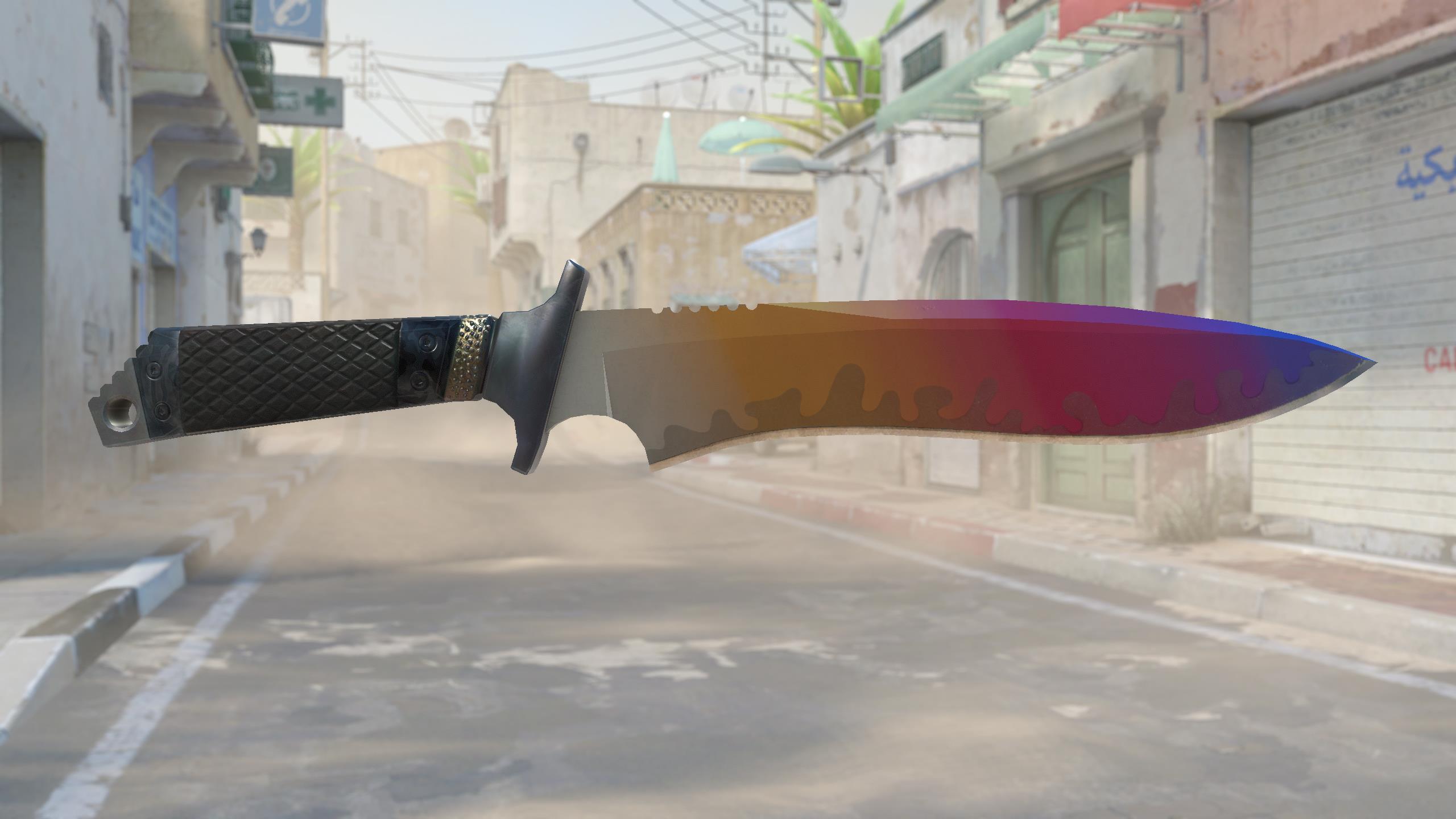 海豹短刀（★） | 渐变之色 (略有磨损)