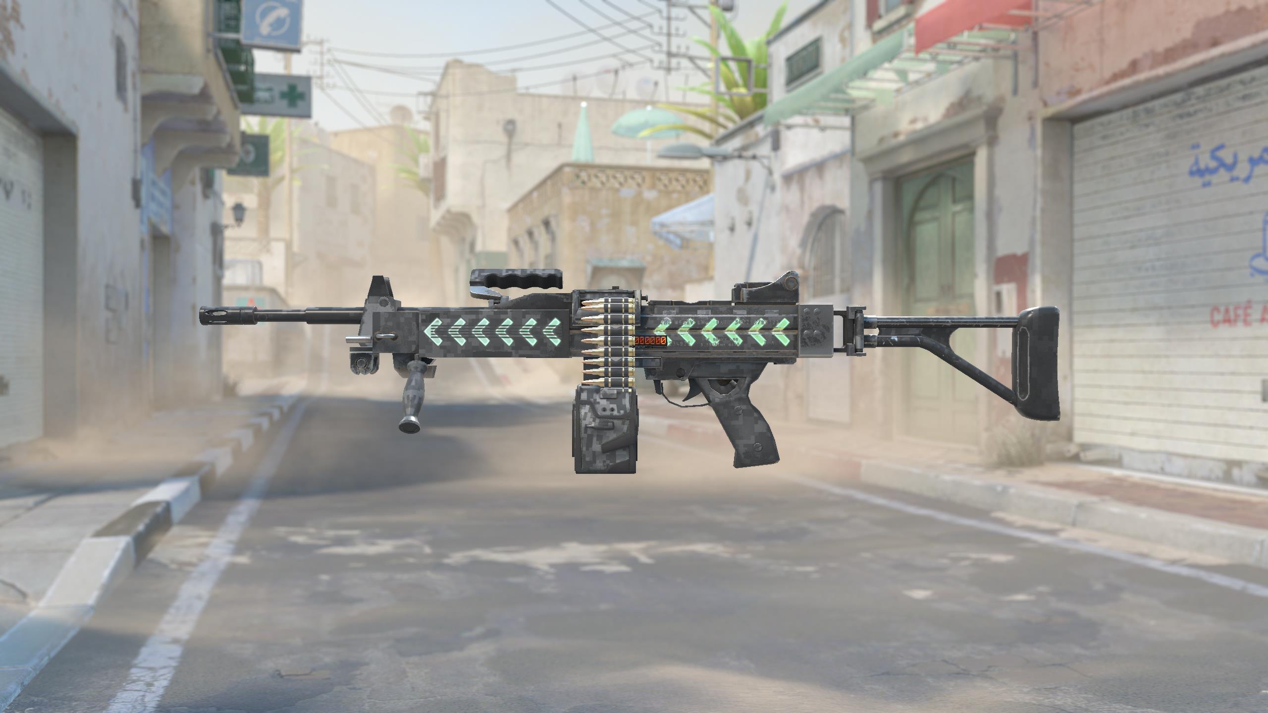 内格夫（StatTrak™） | 飞羽 (久经沙场)