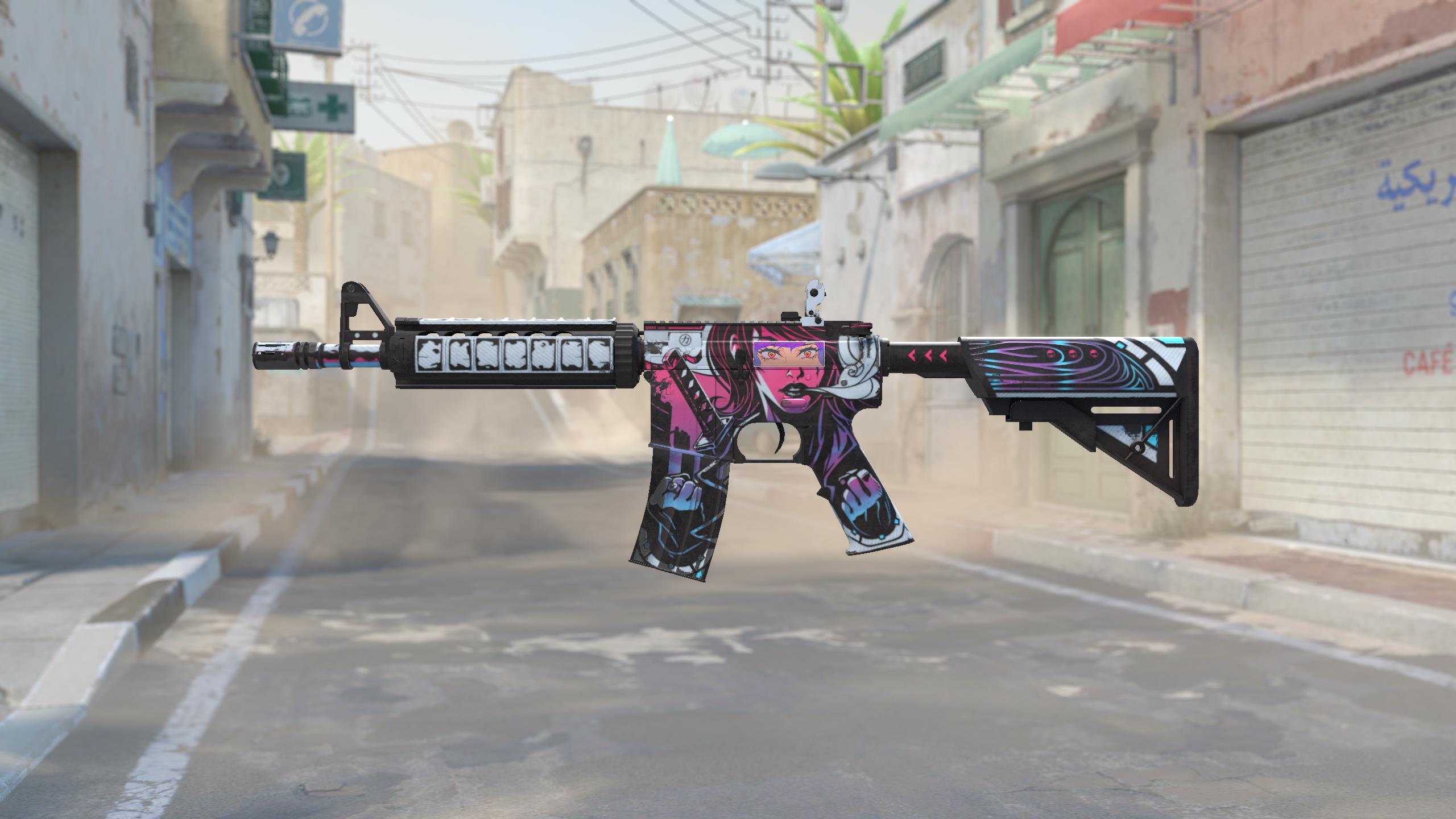 M4A4 | 黑色魅影 (久经沙场)