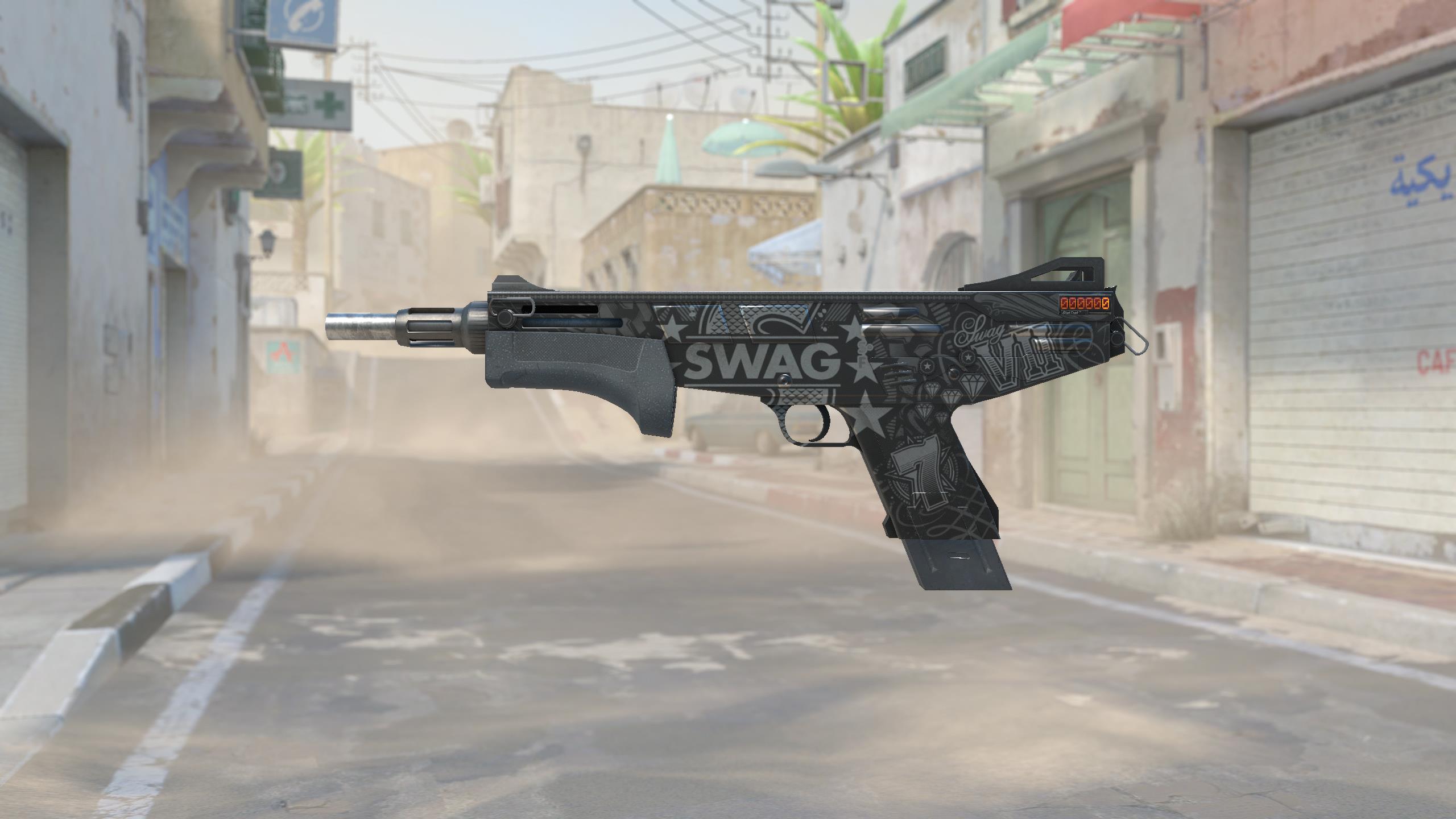MAG-7（StatTrak™） | SWAG-7 (破损不堪)