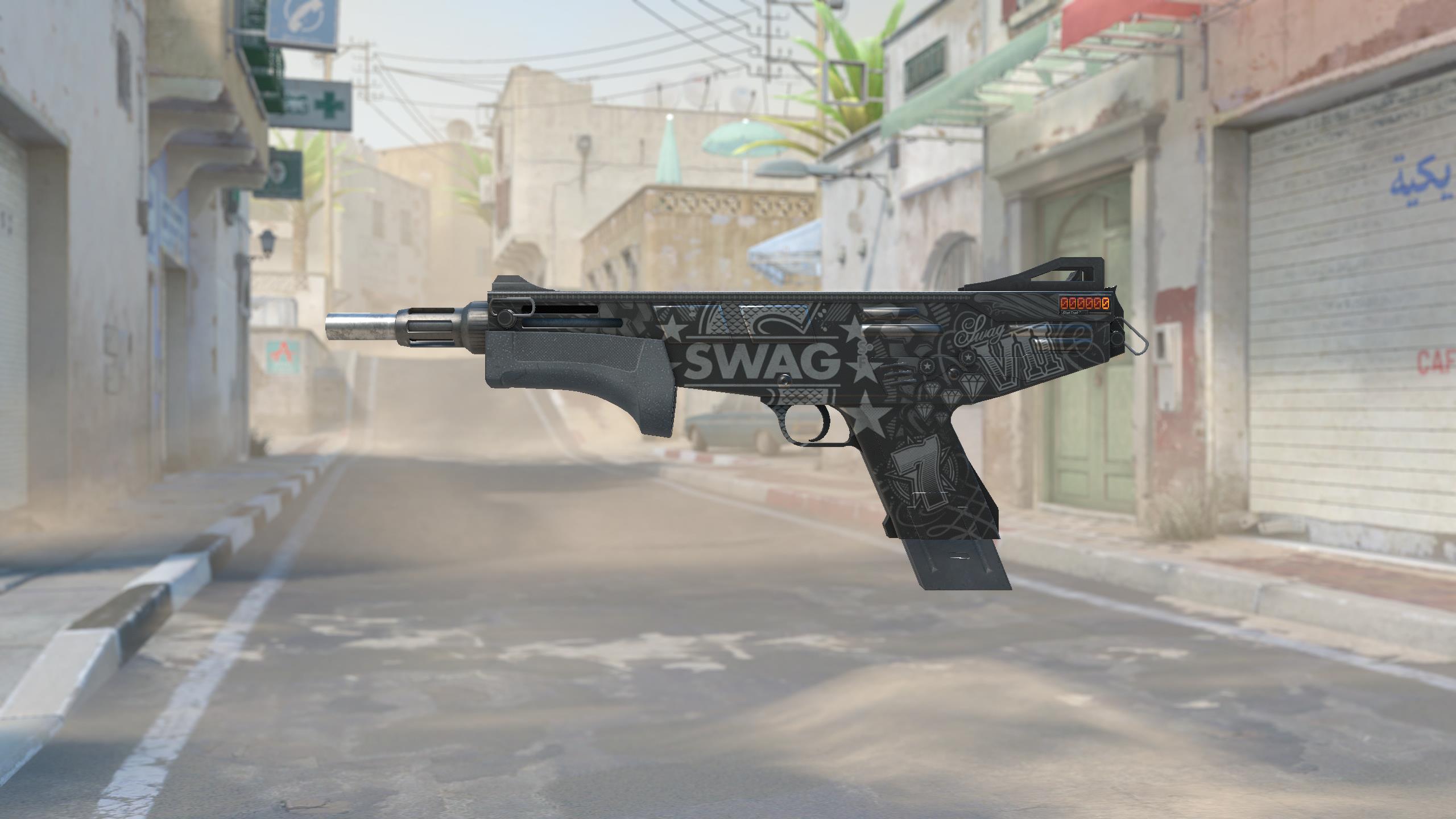 MAG-7（StatTrak™） | SWAG-7 (破损不堪)