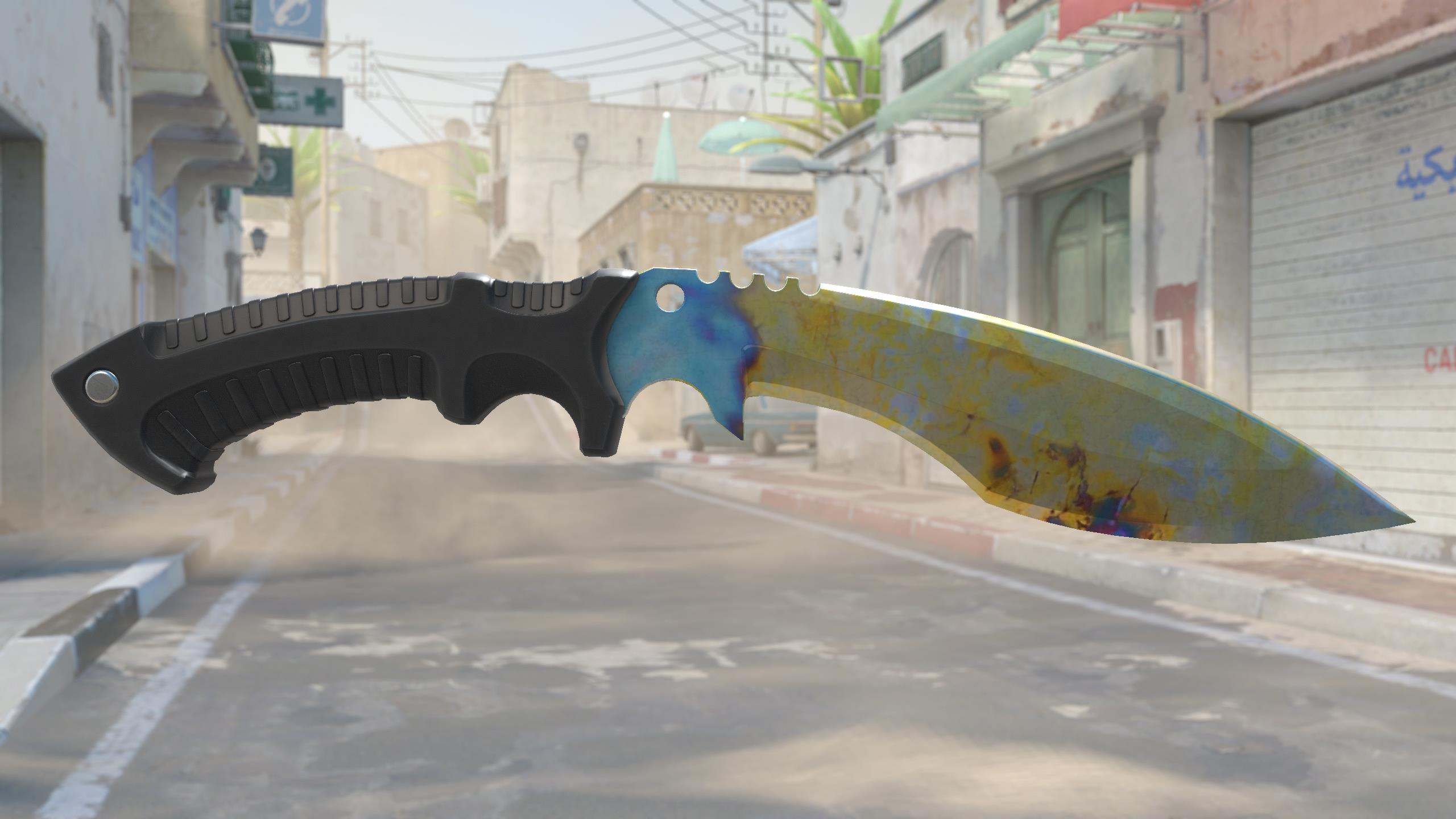 廓尔喀刀（★） | 表面淬火 (略有磨损)