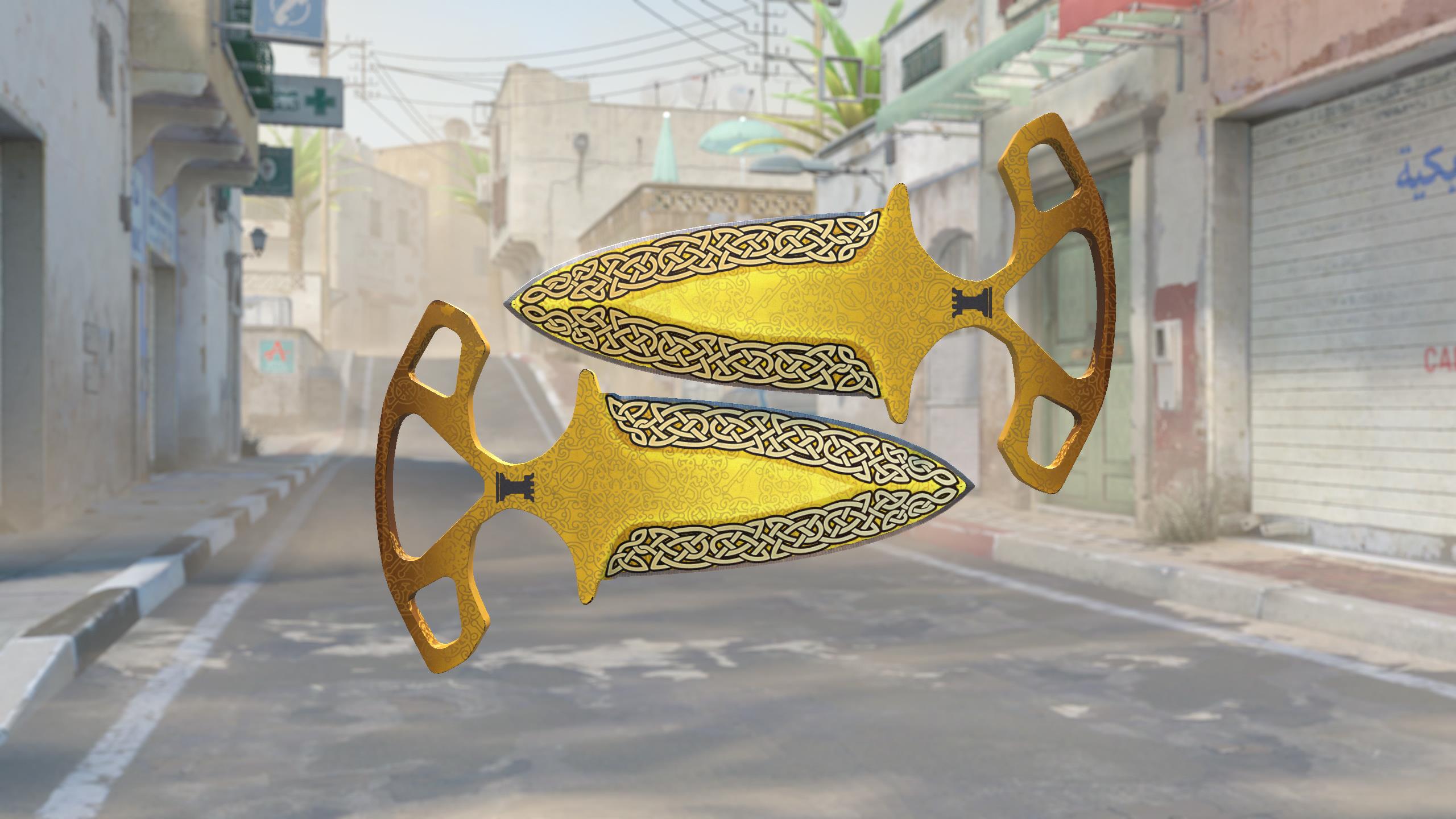 暗影双匕（★ StatTrak™） | 传说 (久经沙场)