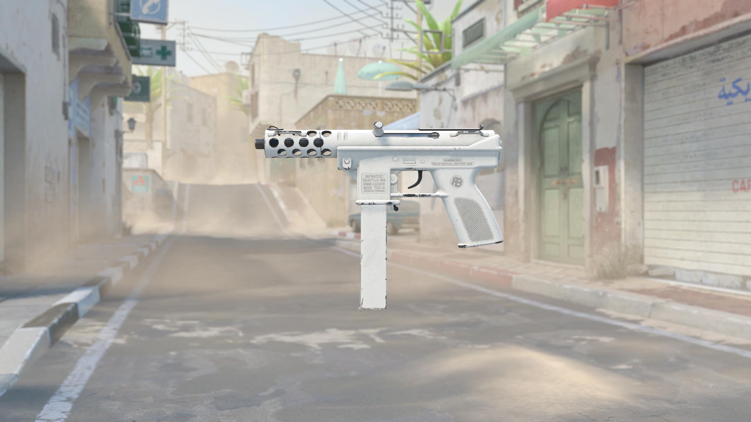 Tec-9 | 银装素裹 (略有磨损)