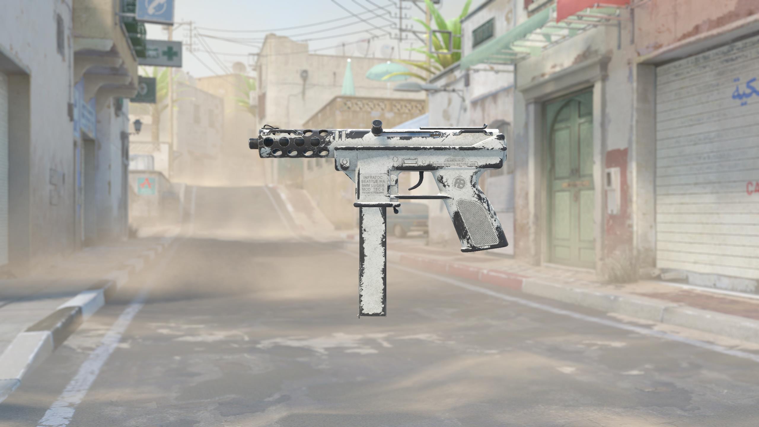 Tec-9 | 银装素裹 (破损不堪)