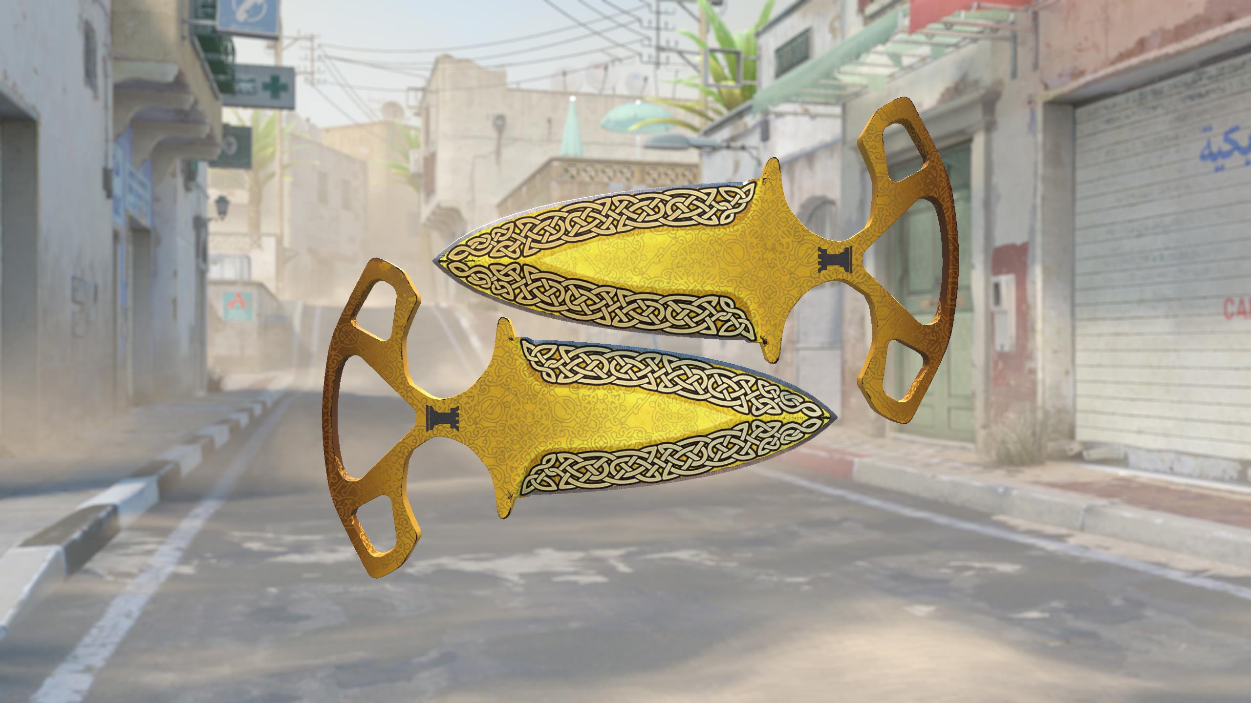 暗影双匕（★ StatTrak™） | 传说 (破损不堪)